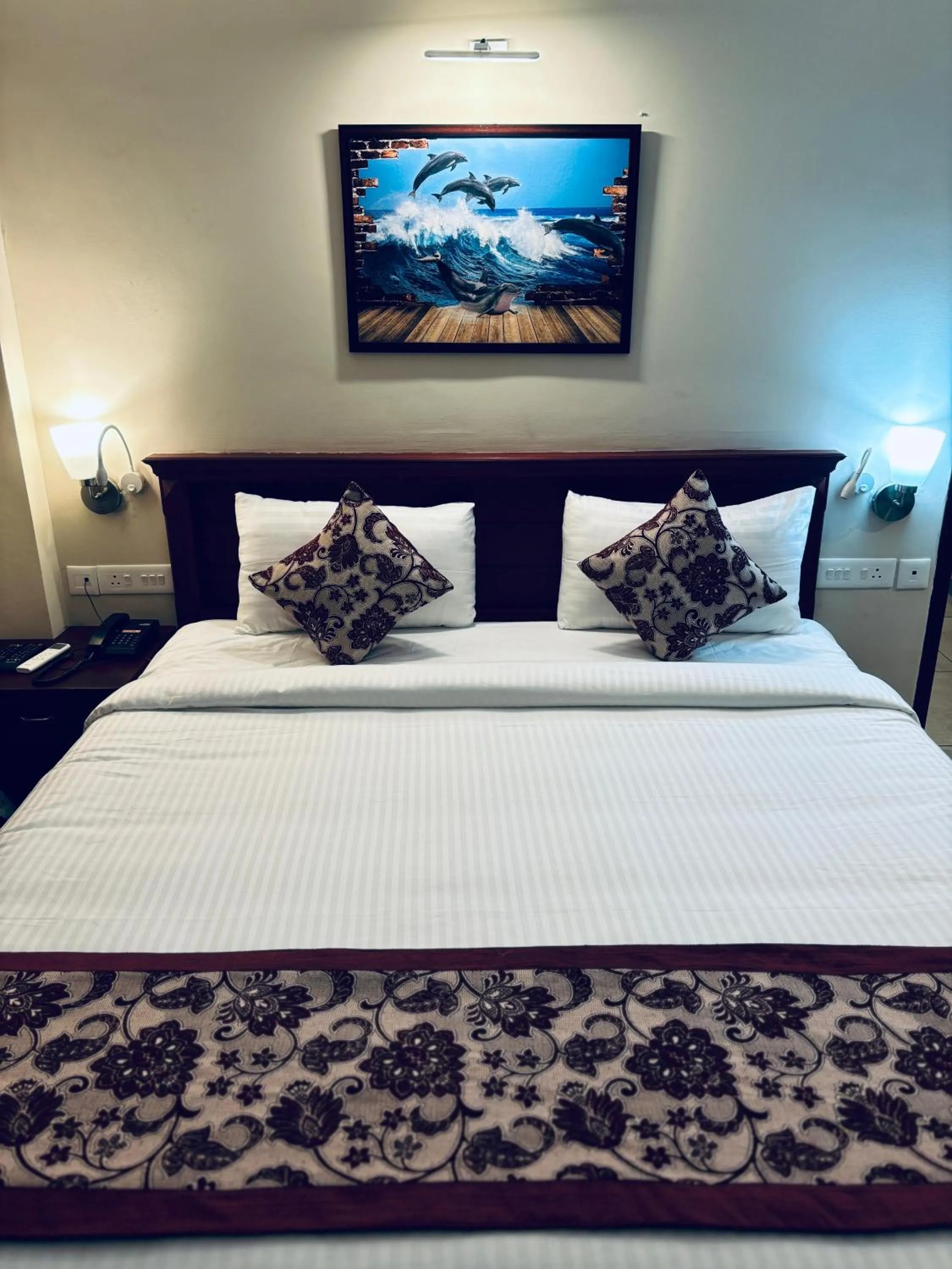 Bed in Hotel Seven Hills