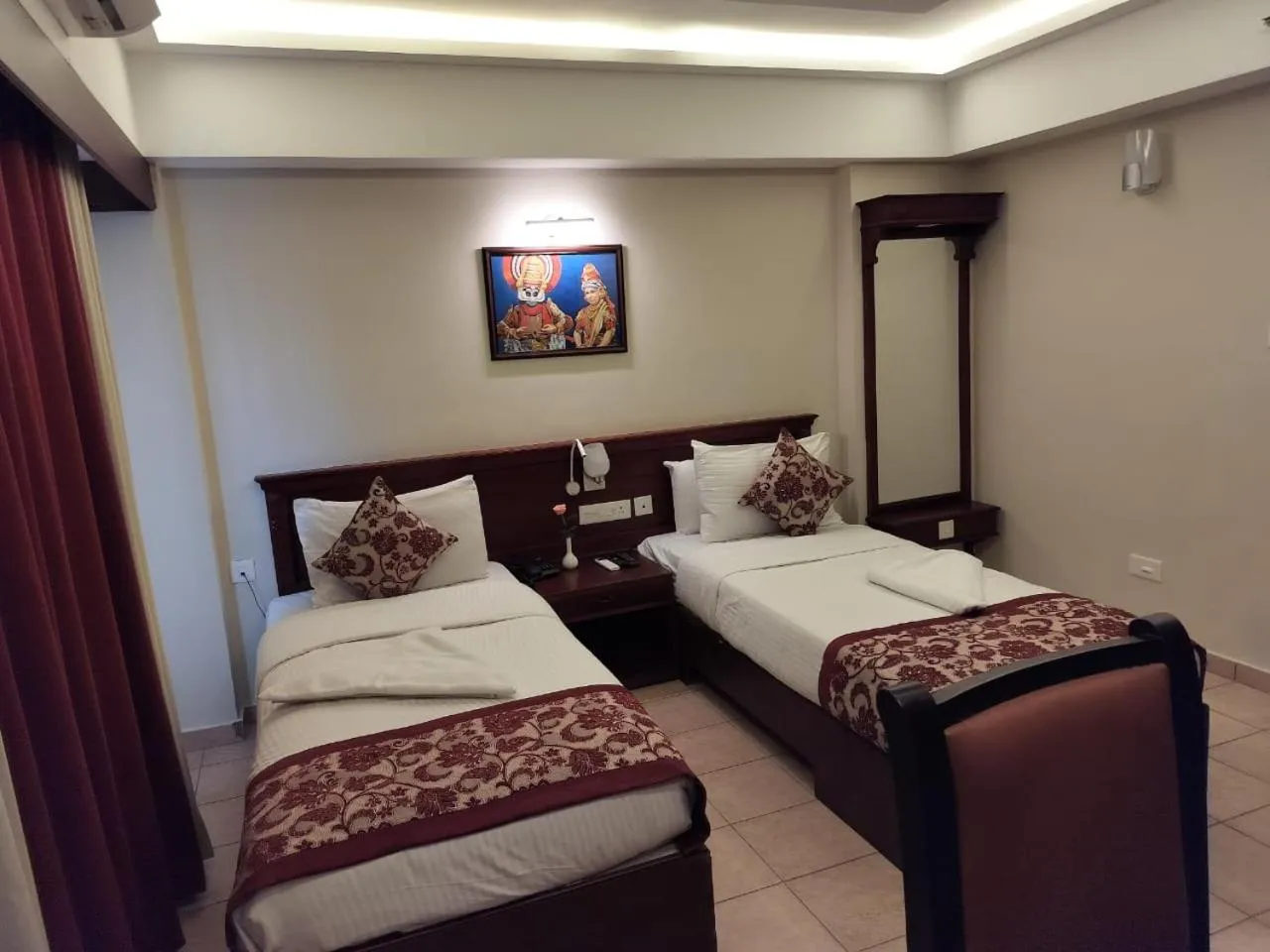 Bed in Hotel Seven Hills