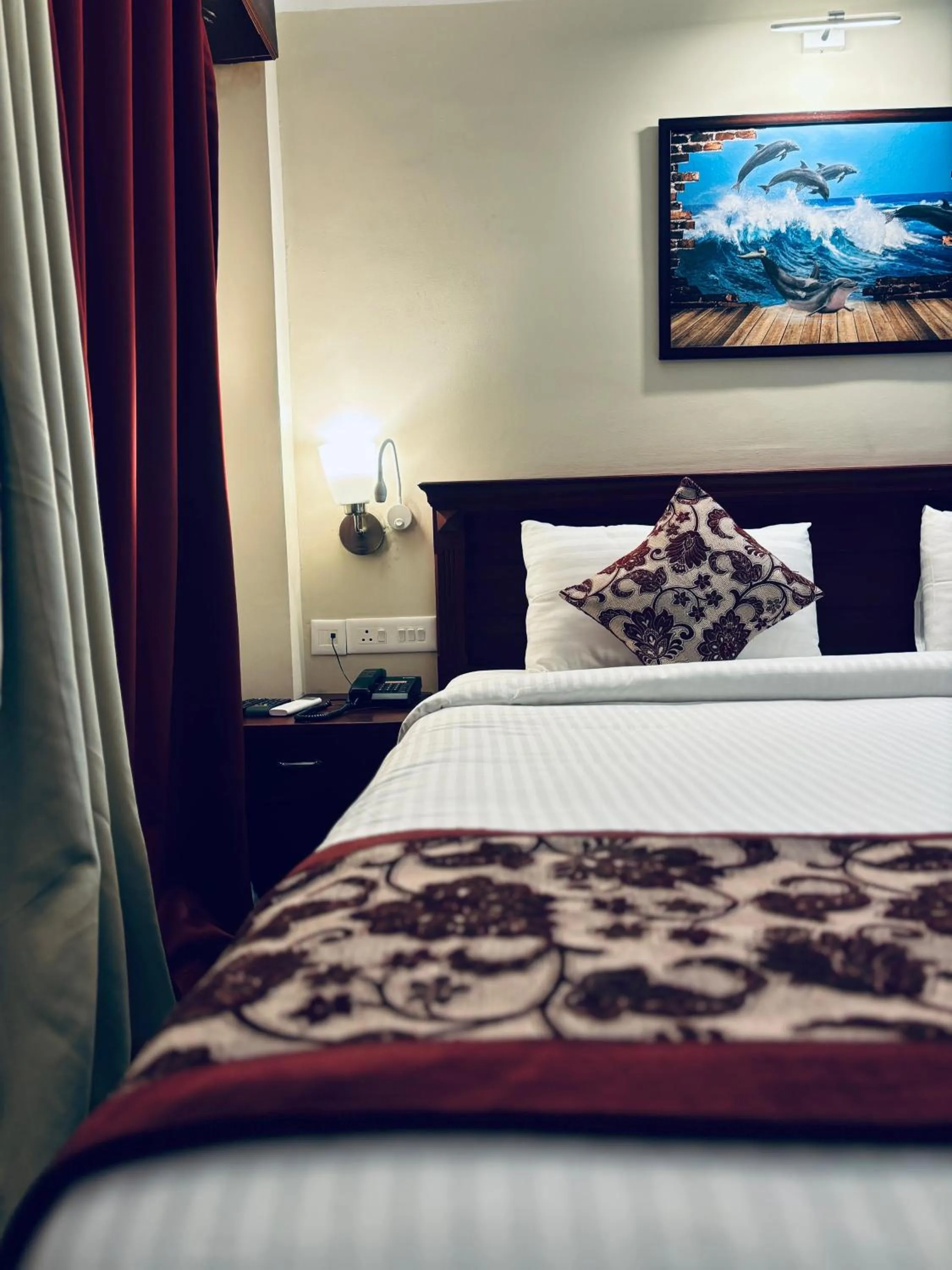 Bed in Hotel Seven Hills