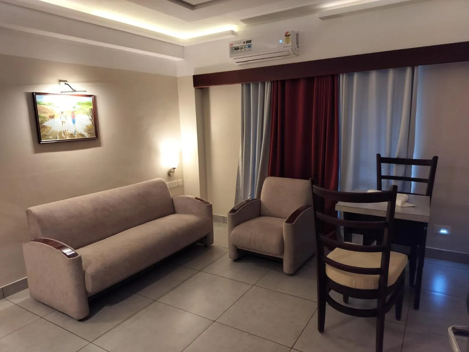 Living room in Hotel Seven Hills