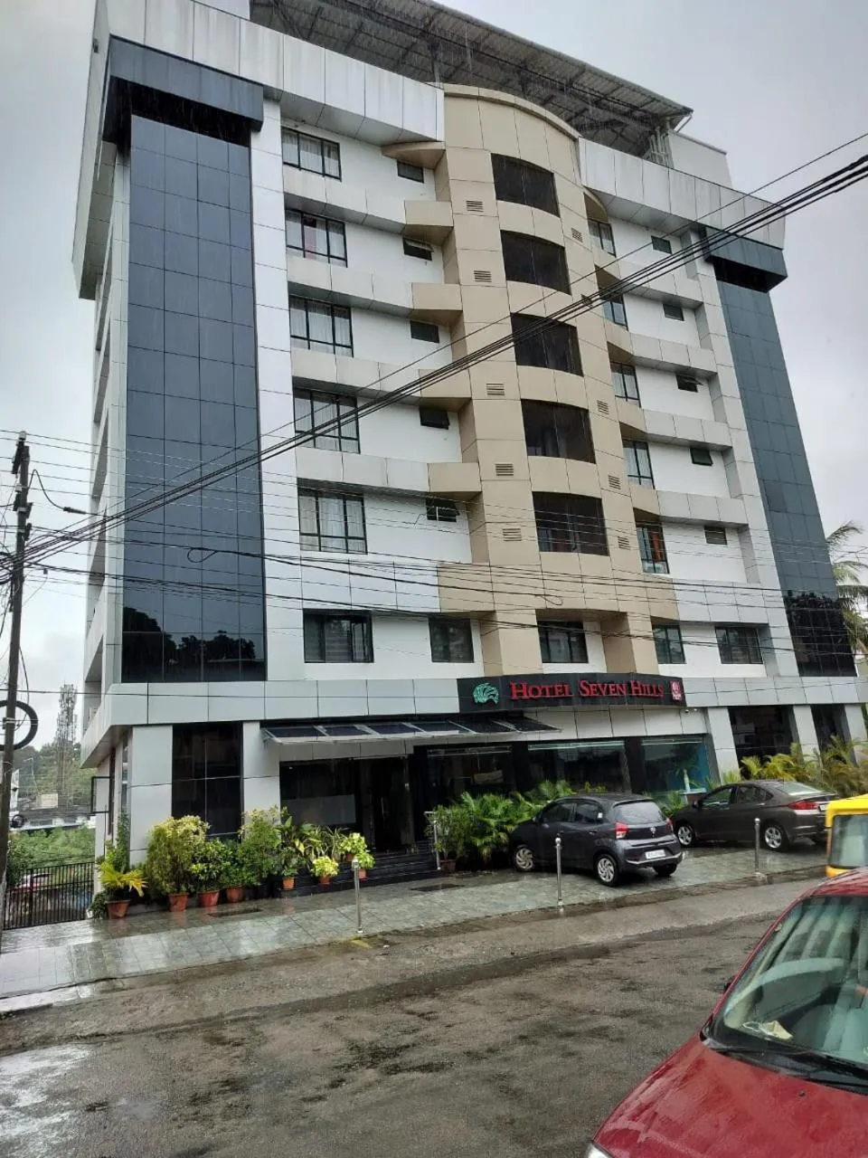 Facade/entrance in Hotel Seven Hills