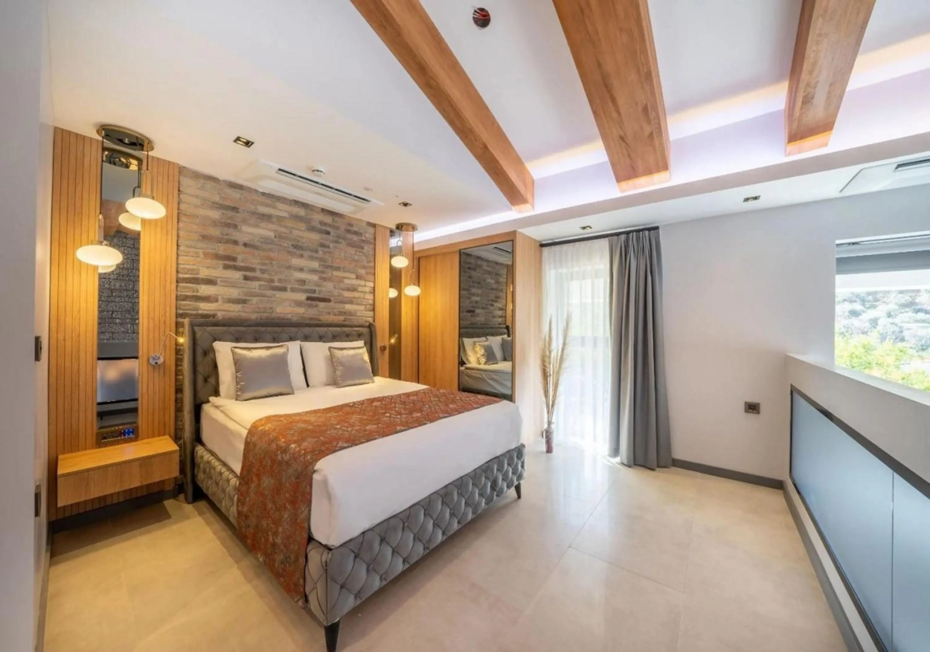 Bed in Batıhan Vadi Hotel