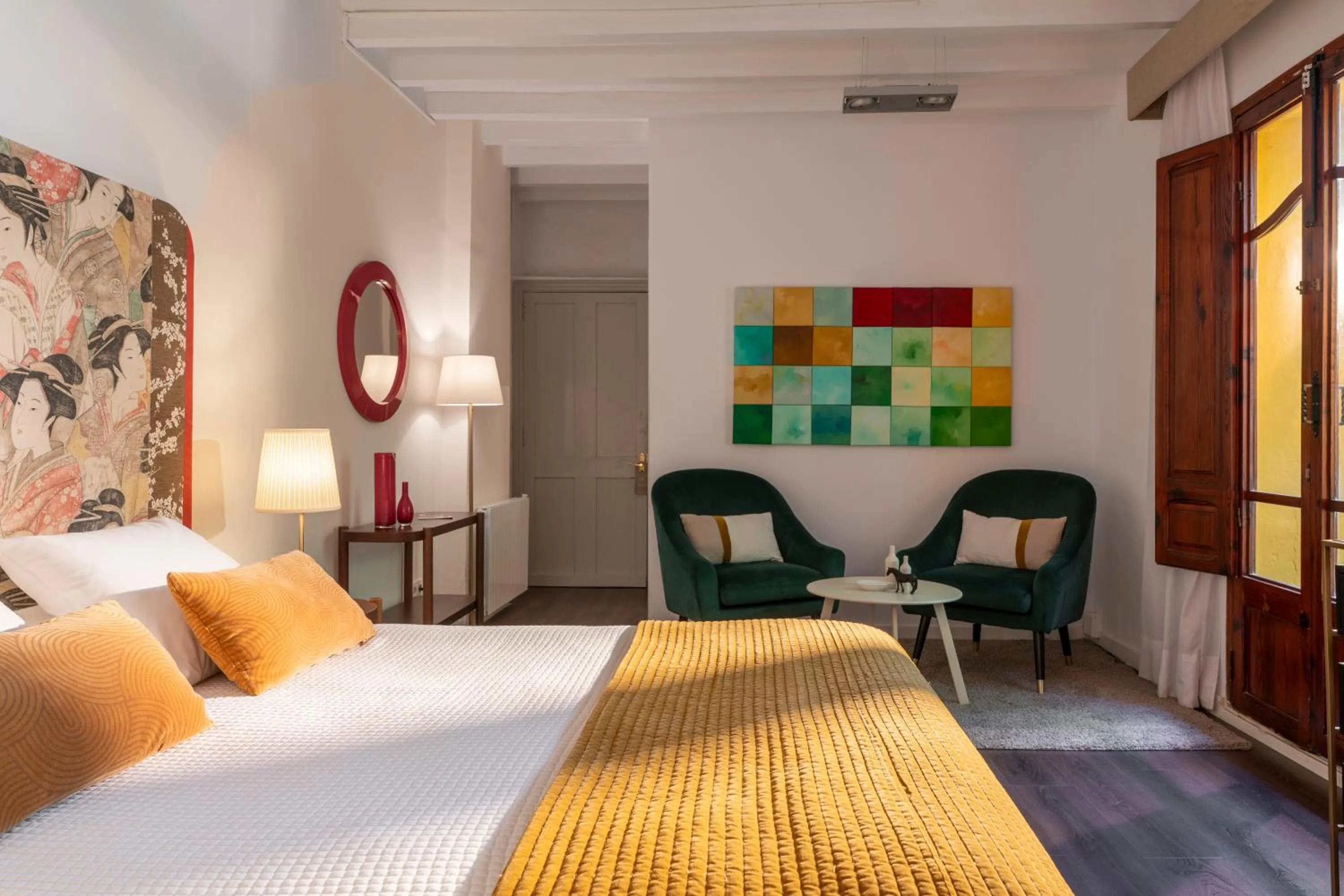 Bedroom, Bed in Art Boutique Hotel Chamarel