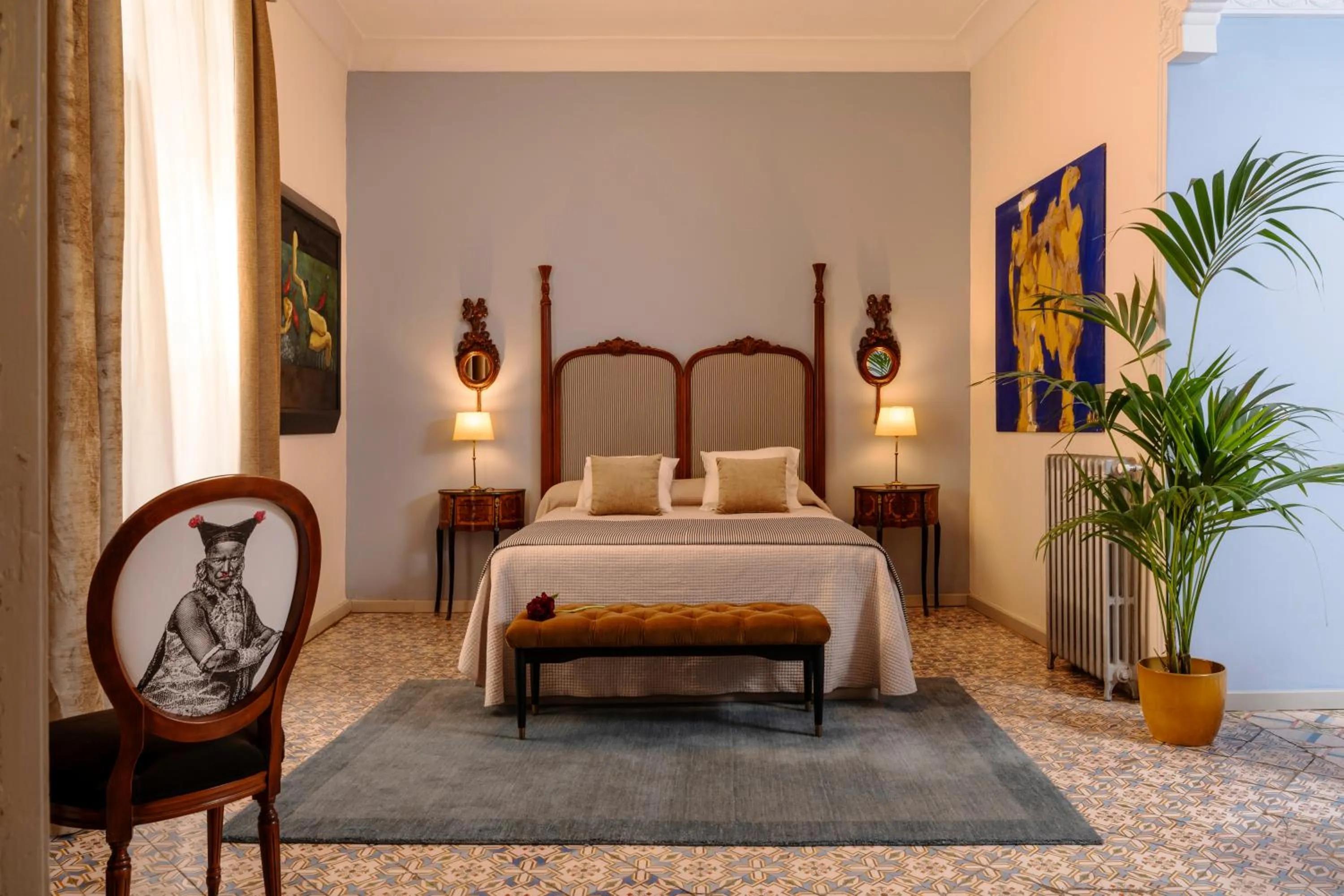 Bedroom, Bed in Art Boutique Hotel Chamarel