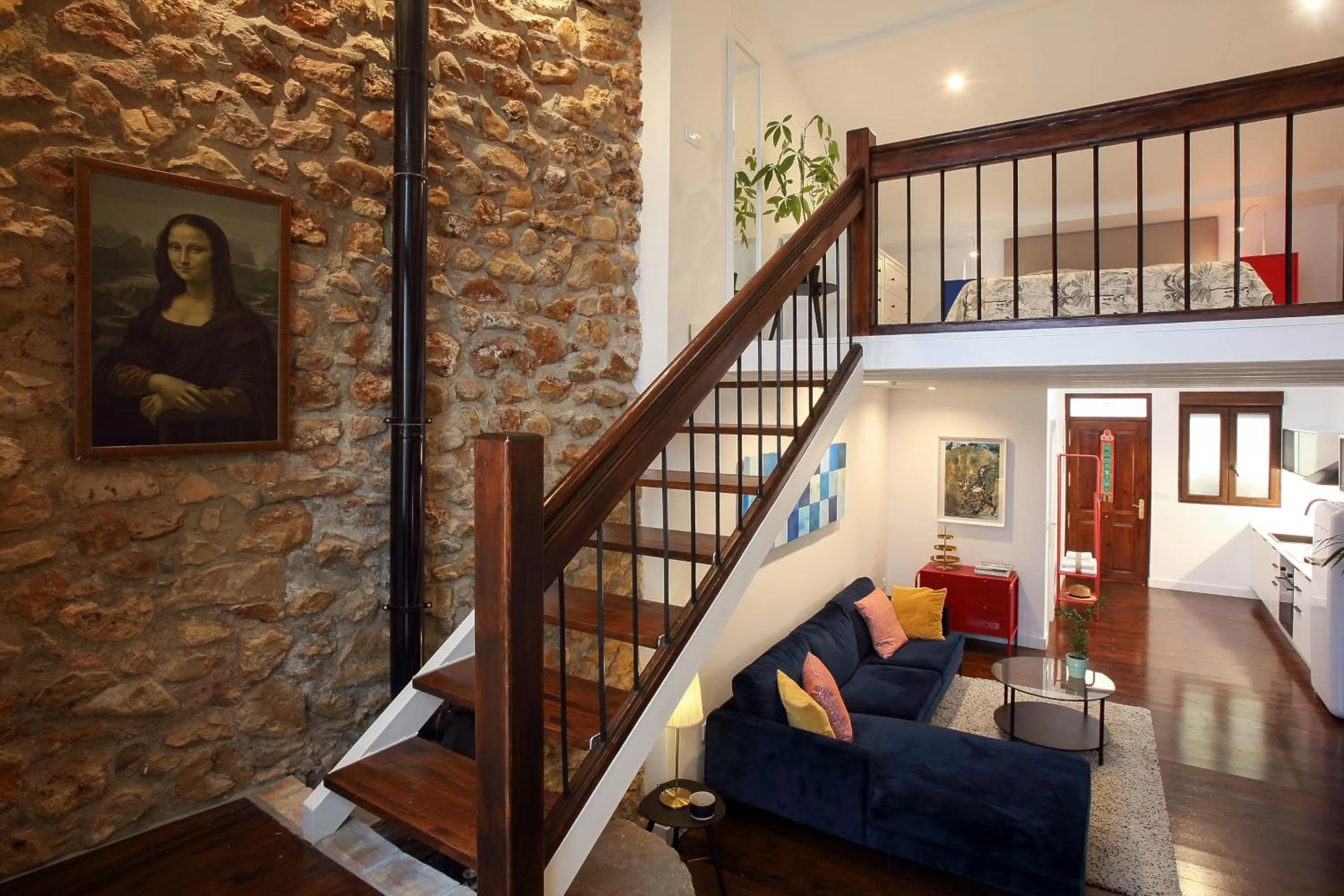 Living room in Art Boutique Hotel Chamarel