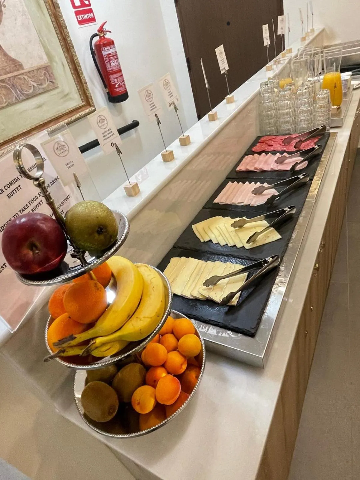 Buffet breakfast in Hotel Europa Boutique Sevilla