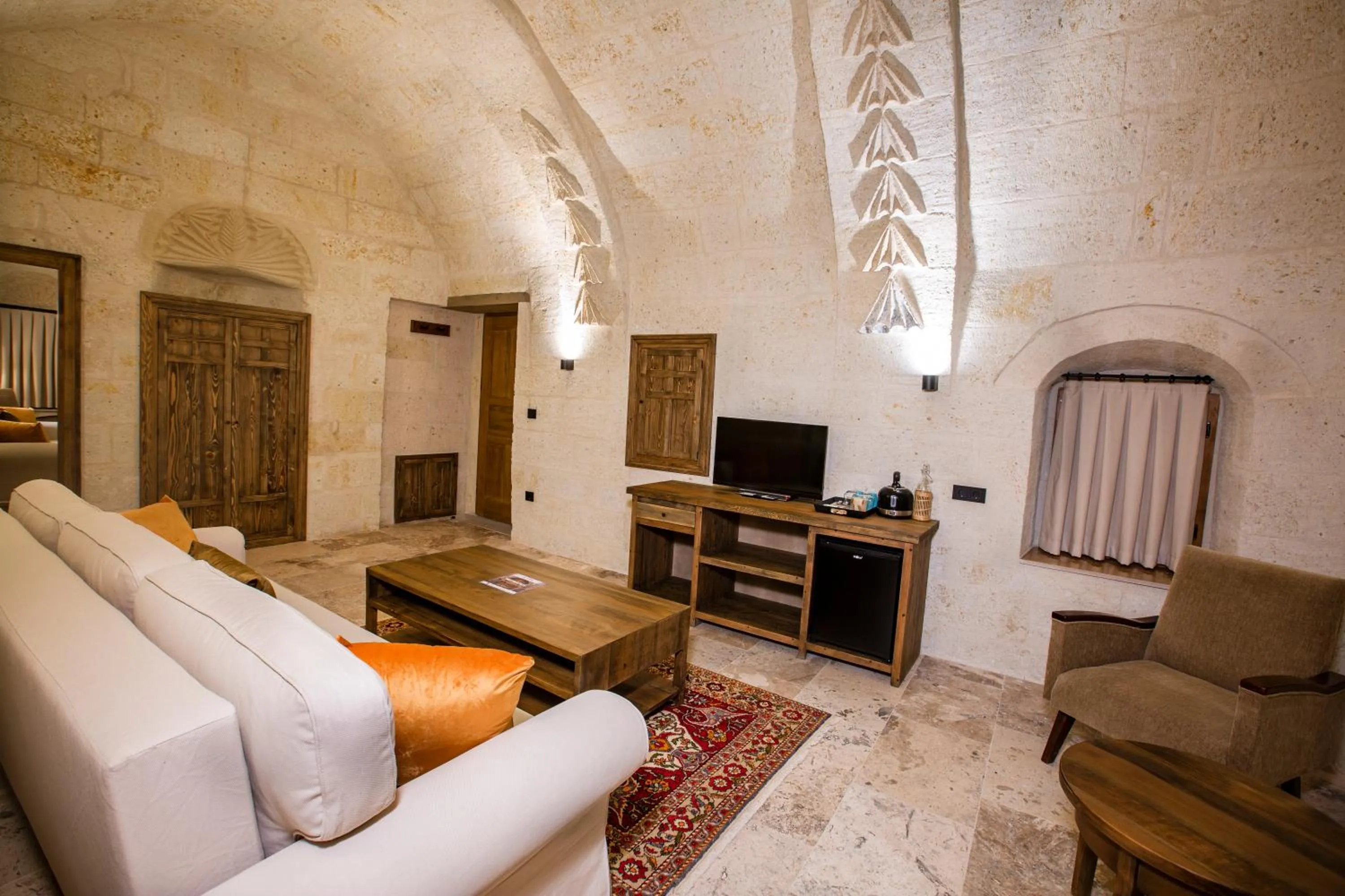 Living room in Sinasos Evleri