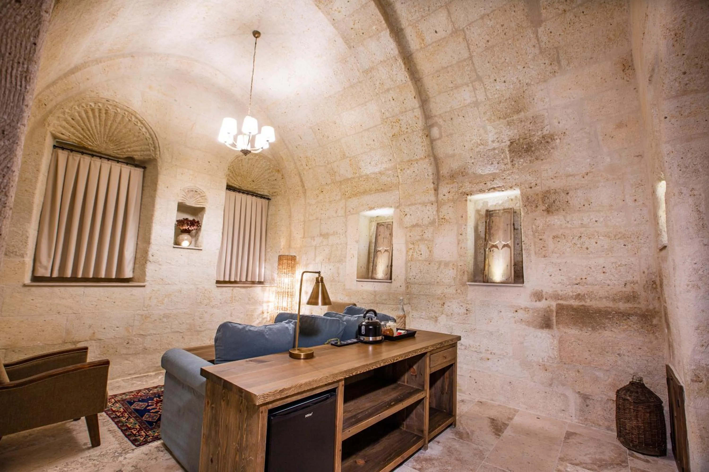 Living room in Sinasos Evleri