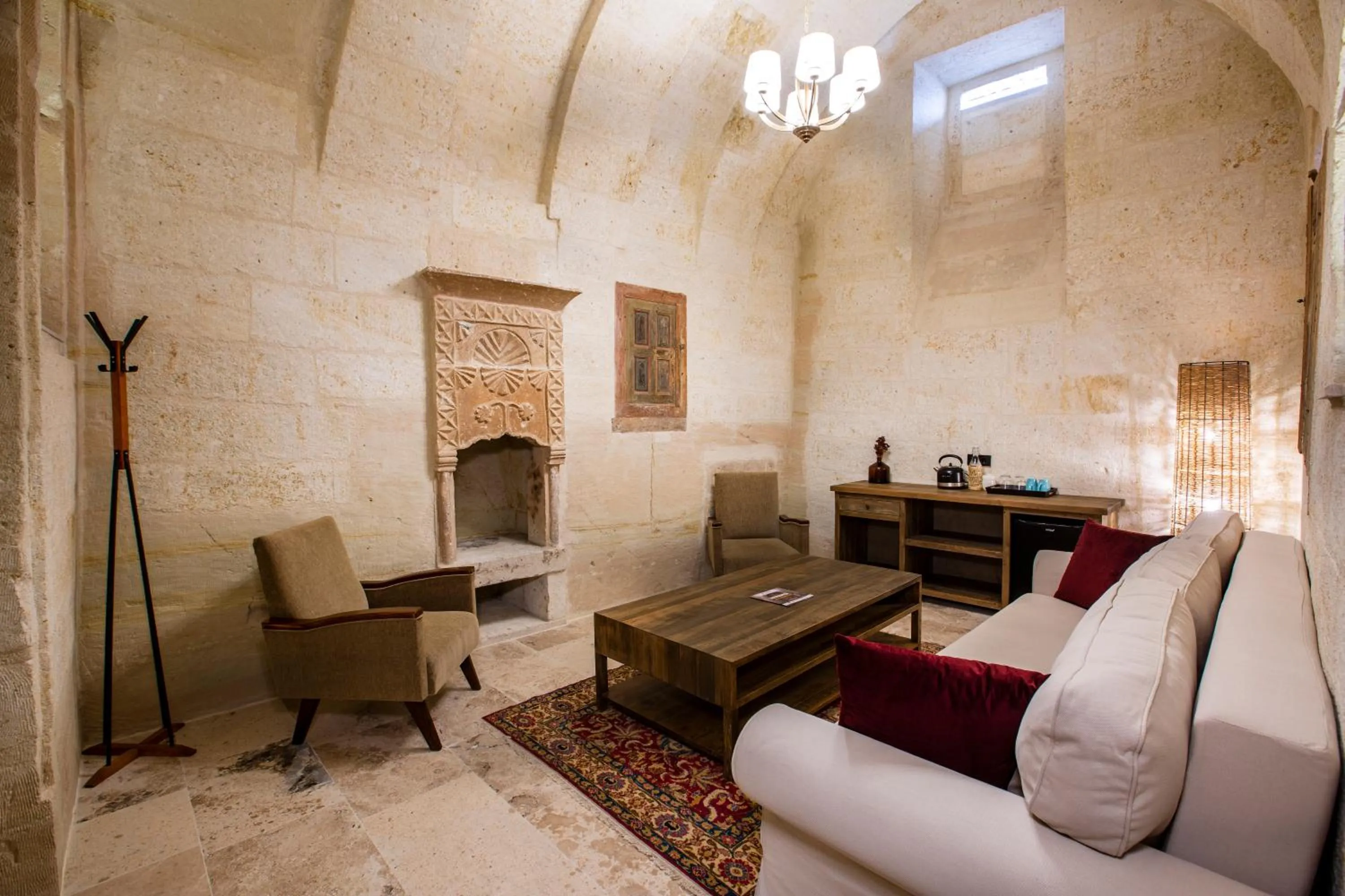 Living room in Sinasos Evleri