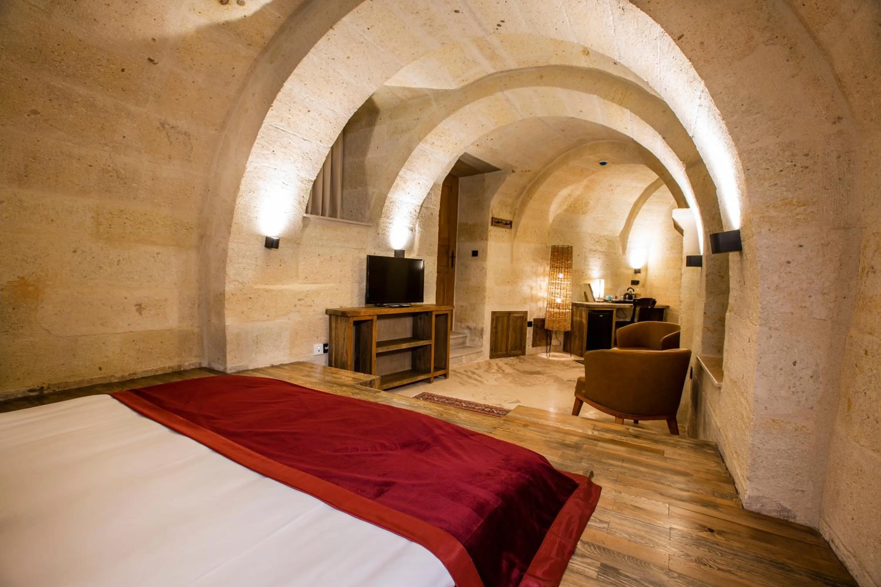 Bed in Sinasos Evleri