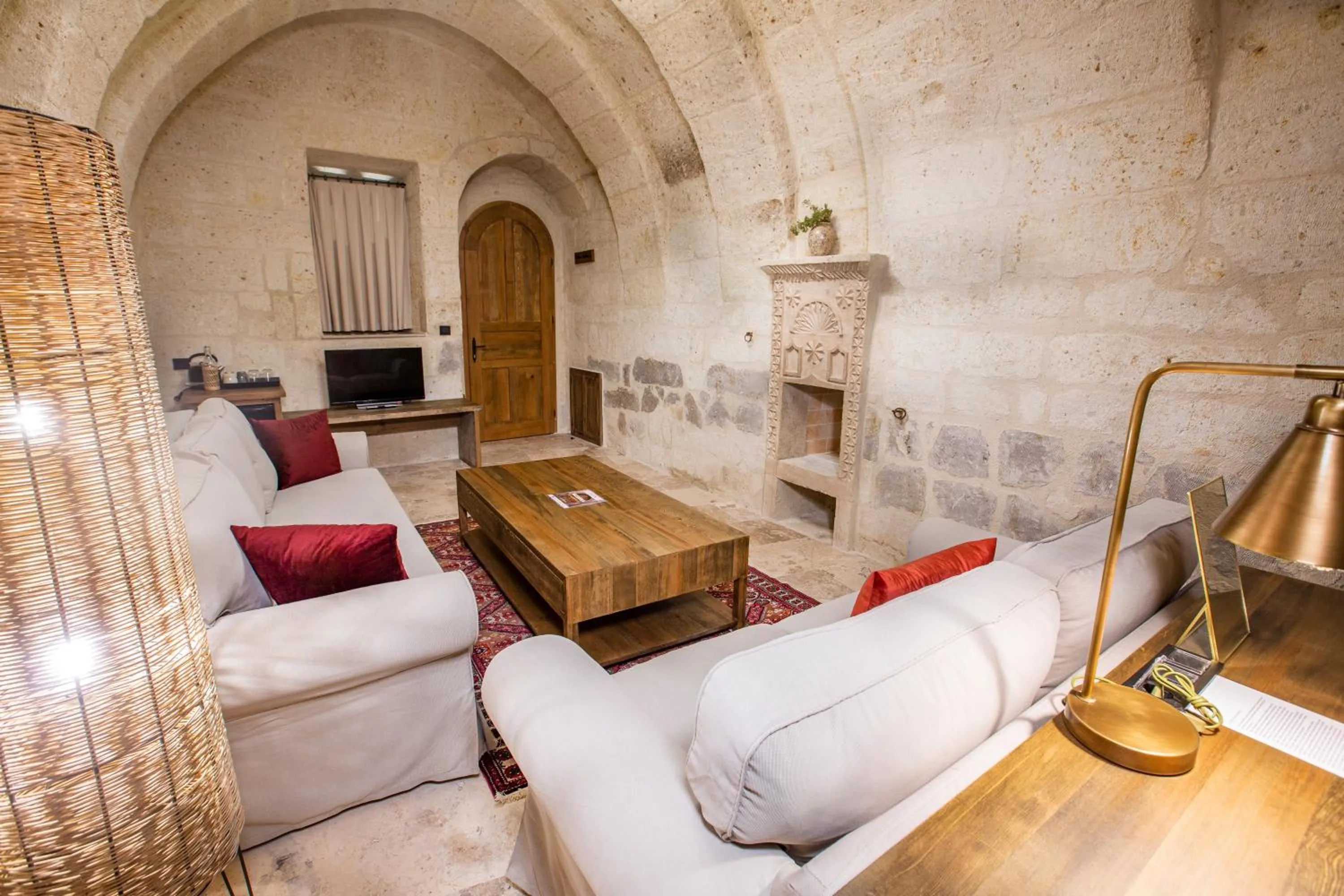 Living room in Sinasos Evleri