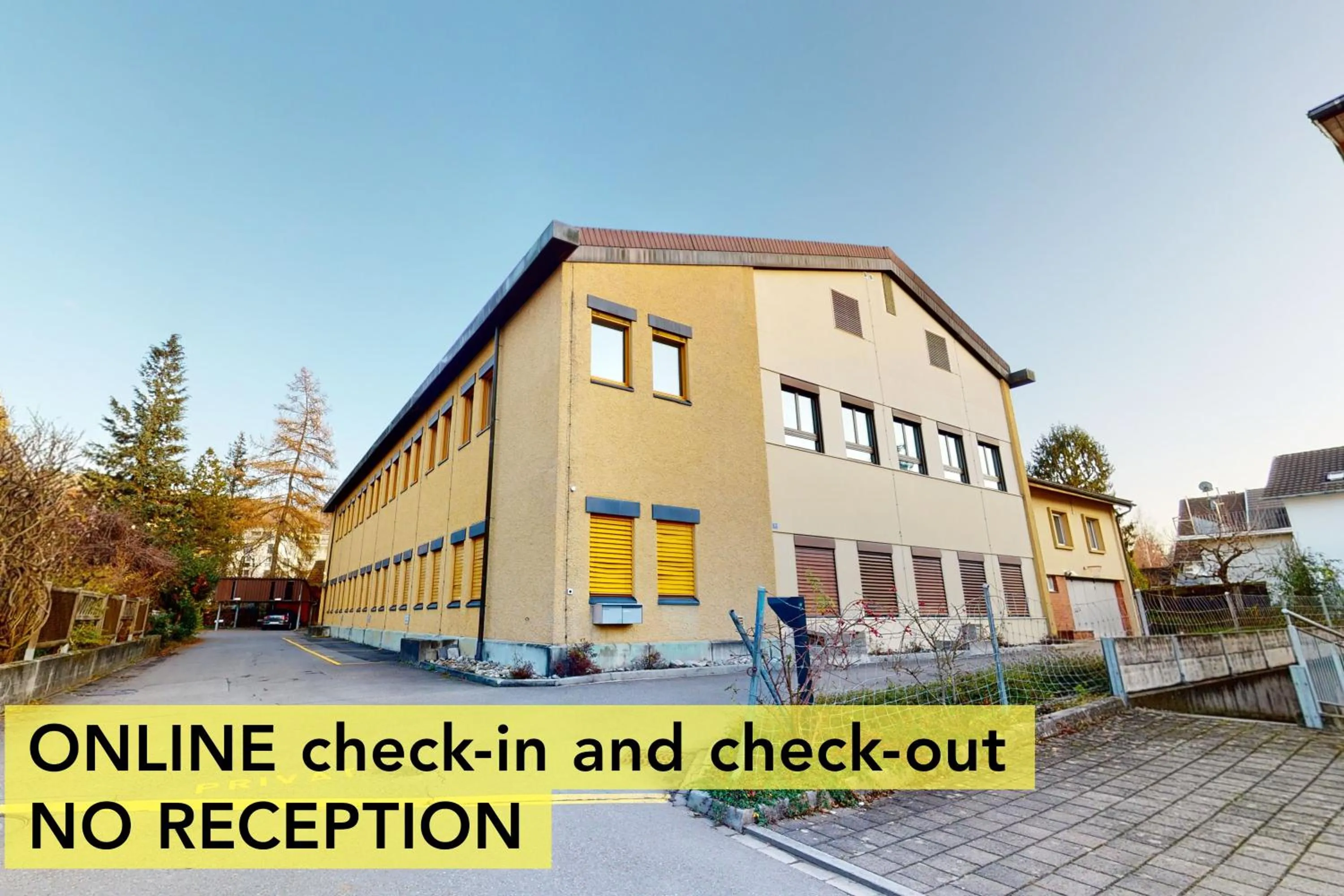 Property building in Anstatthotel Affoltern am Albis - self-check-in