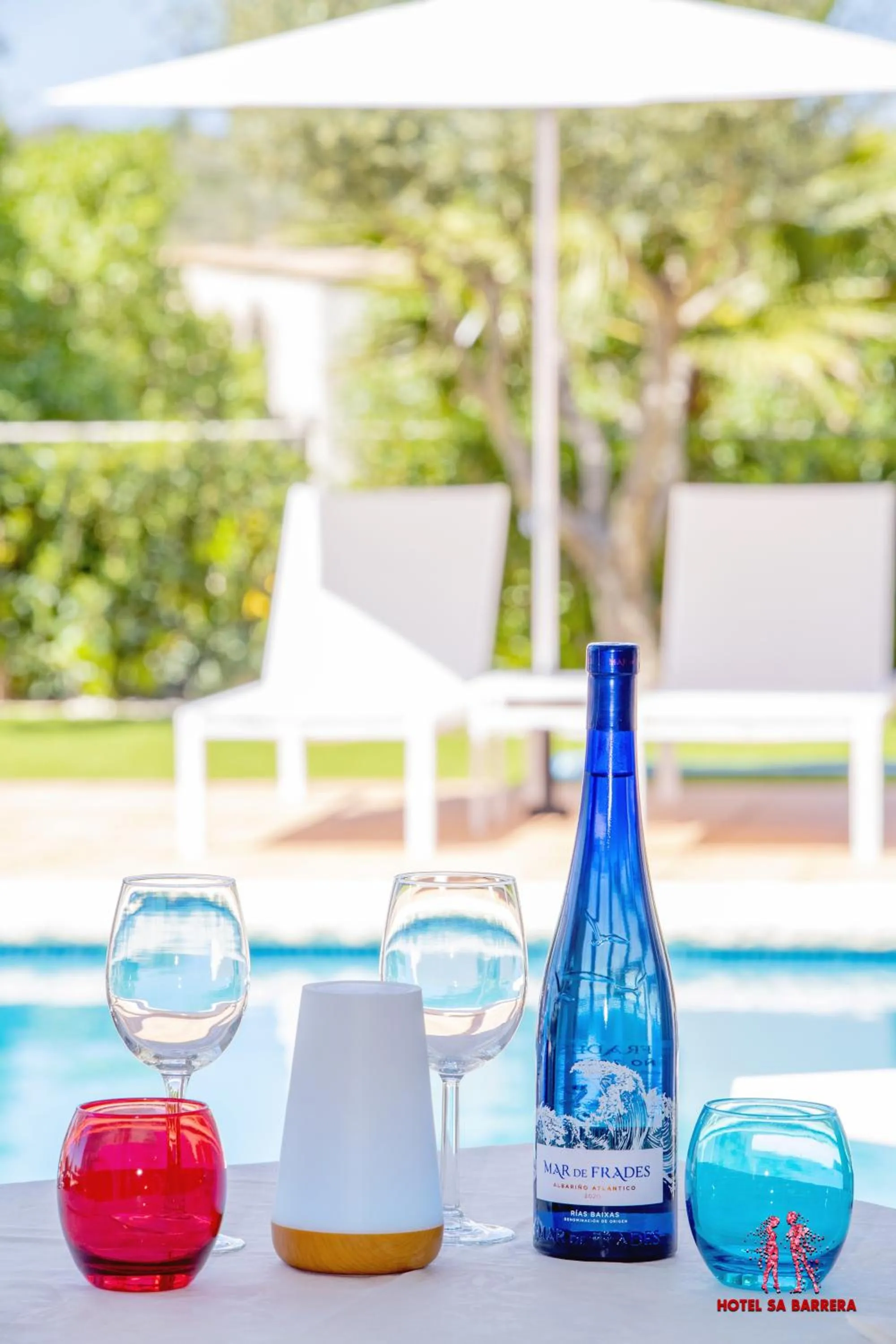 Swimming pool in Hotel Sa Barrera - Adults Only