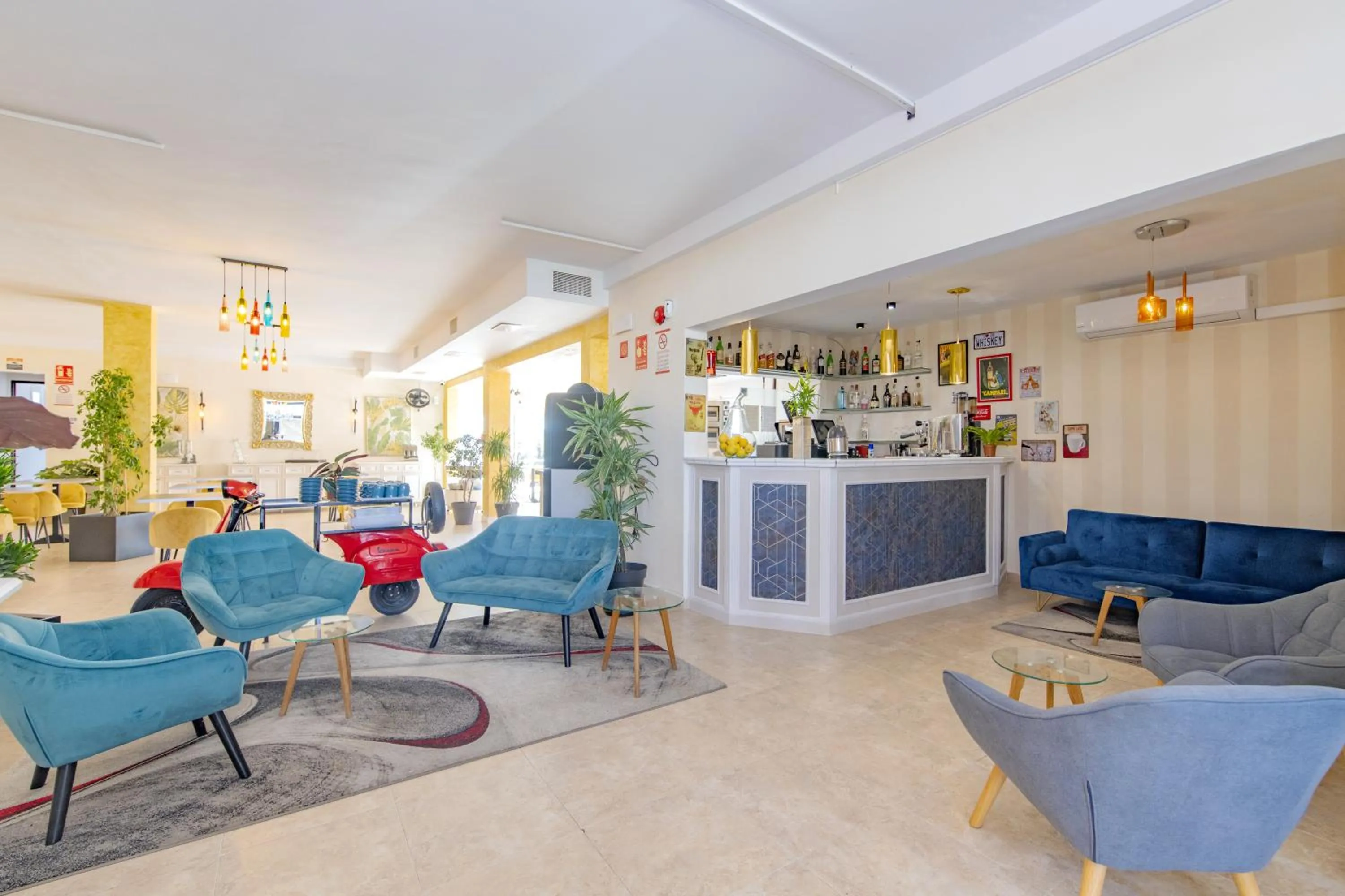 Lobby or reception in Hotel Sa Barrera - Adults Only