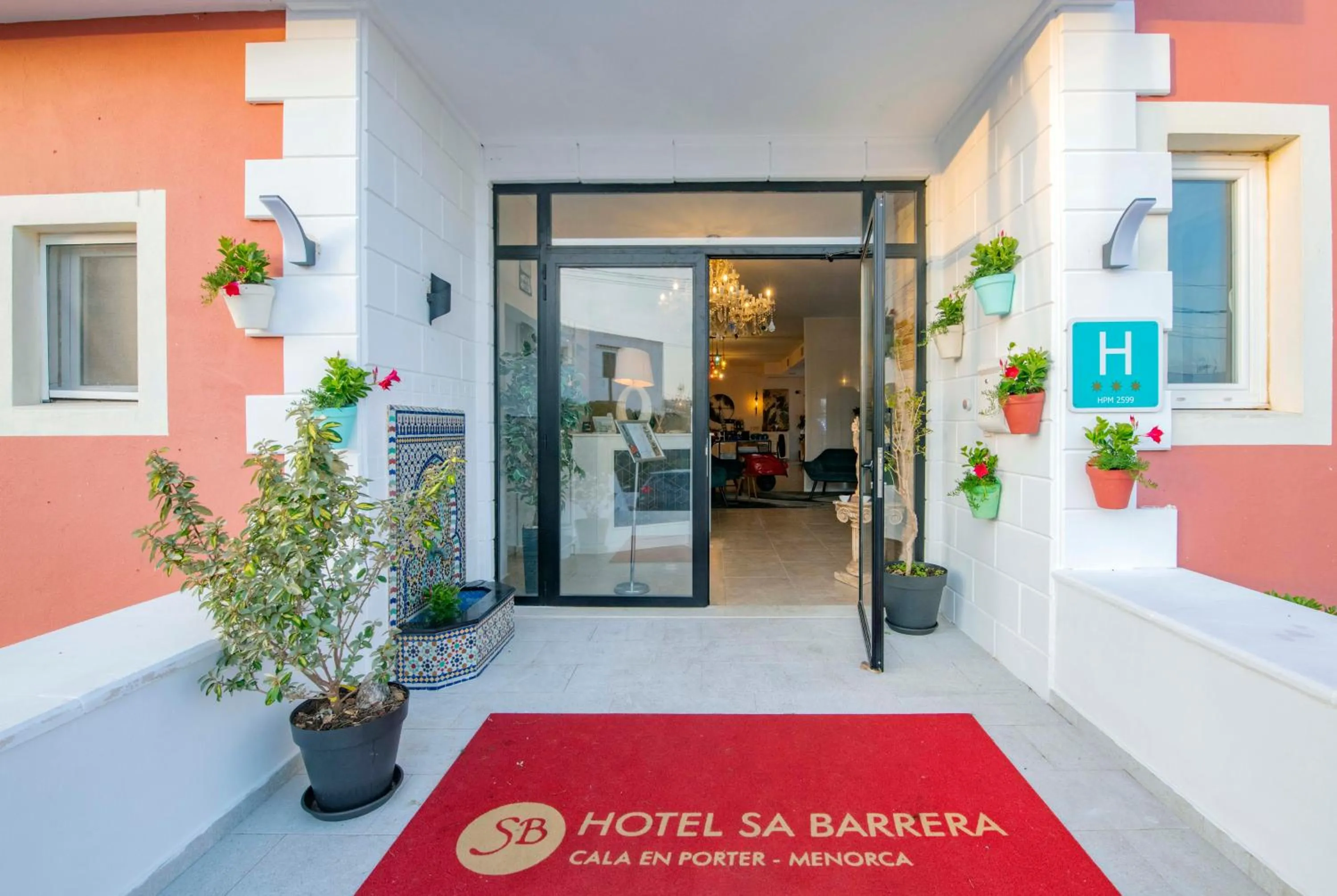 Facade/entrance in Hotel Sa Barrera - Adults Only