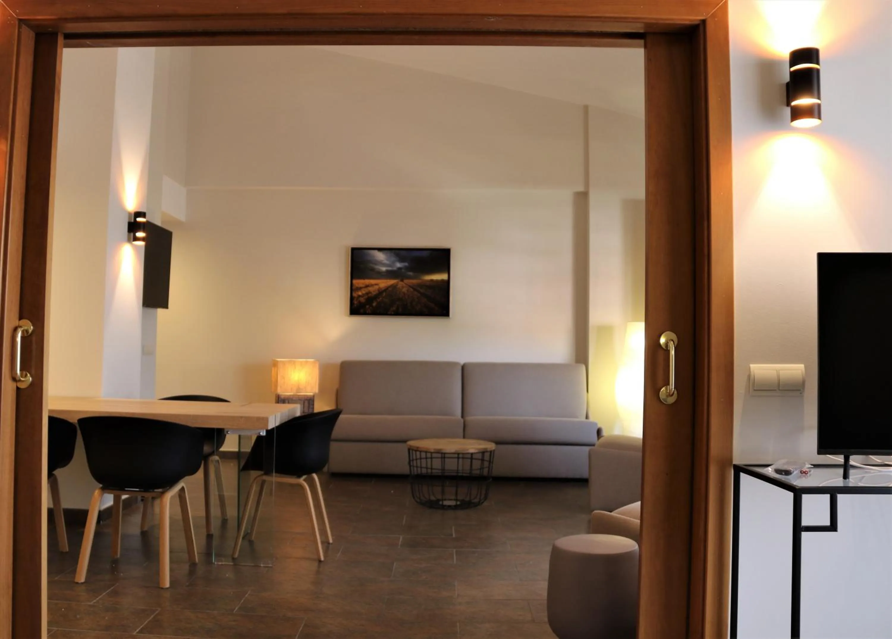 Communal lounge/ TV room in Hotel Bonalba Alicante