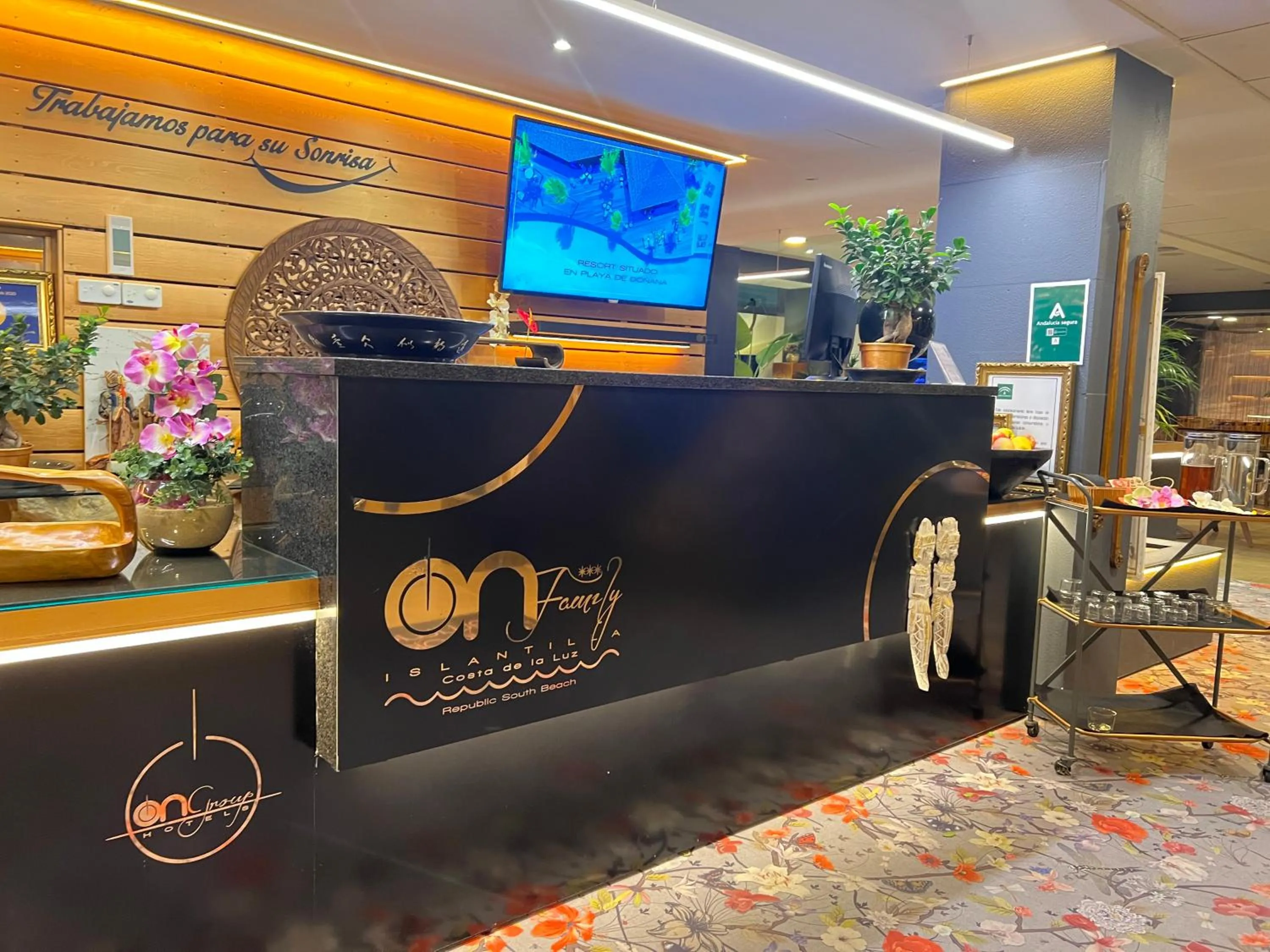 Lobby or reception in ON Family Islantilla
