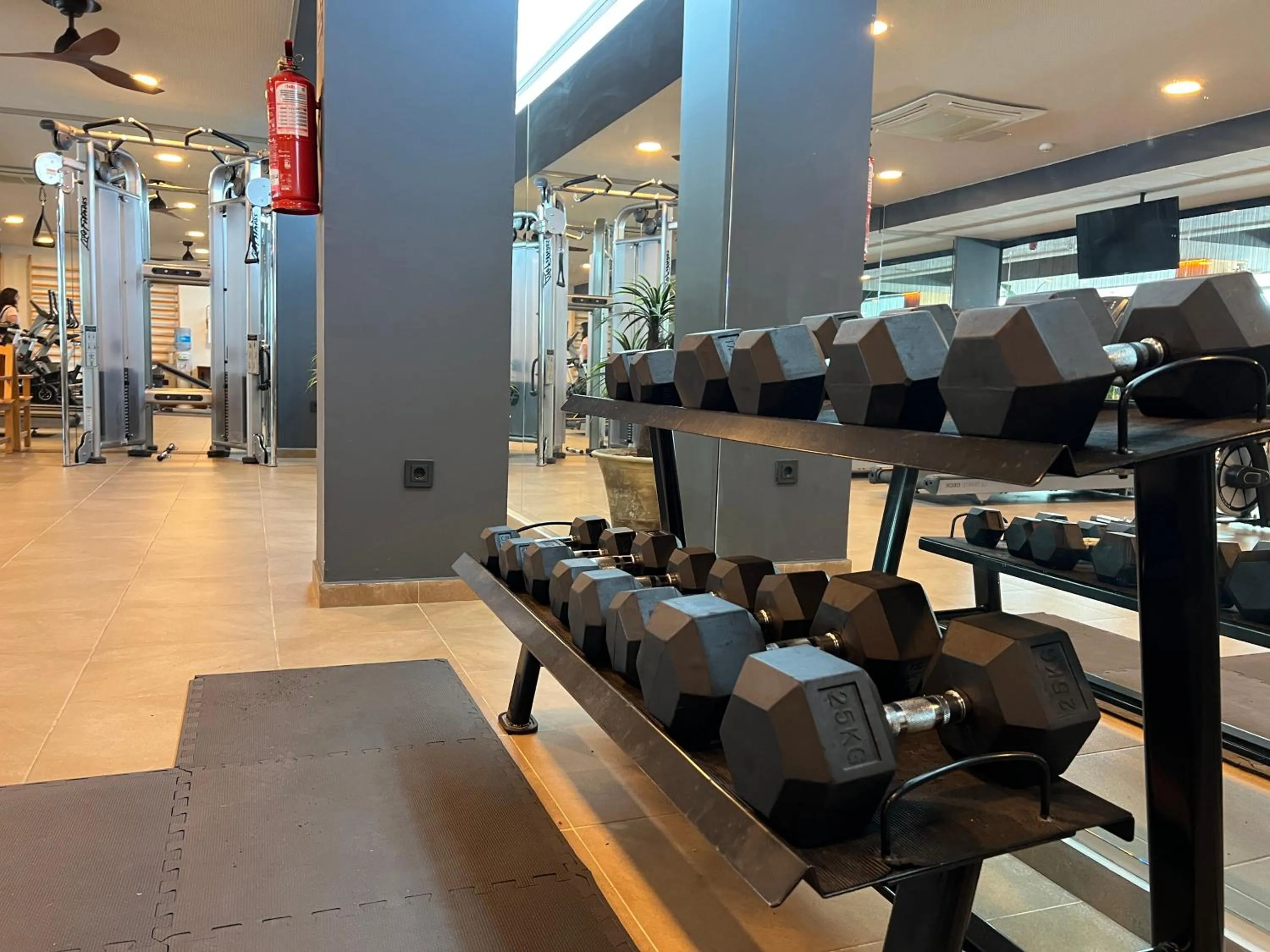 Fitness centre/facilities in ON Family Islantilla