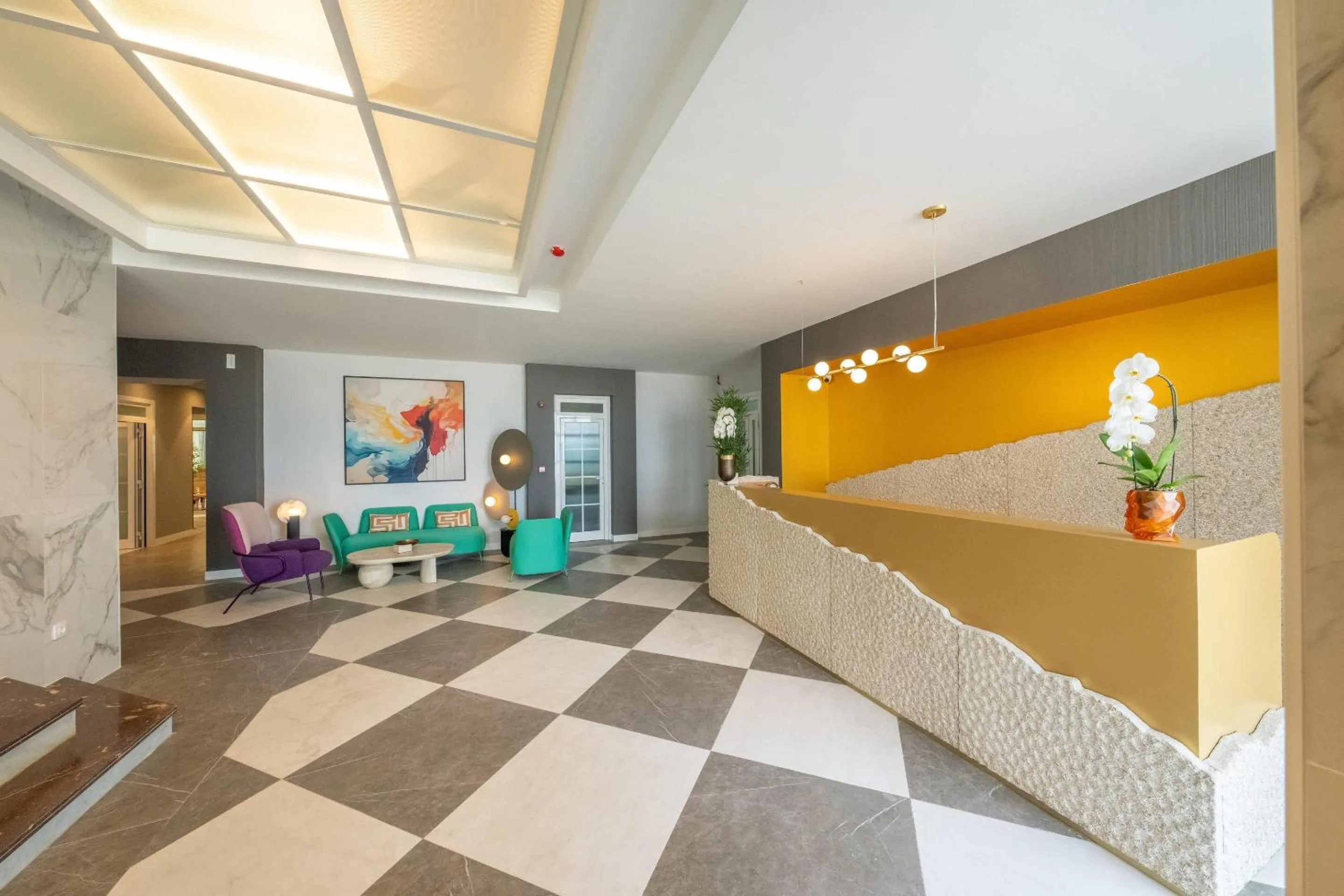 Lobby or reception in Hotel Faranda Rias Altas, Ascend Hotel Collection