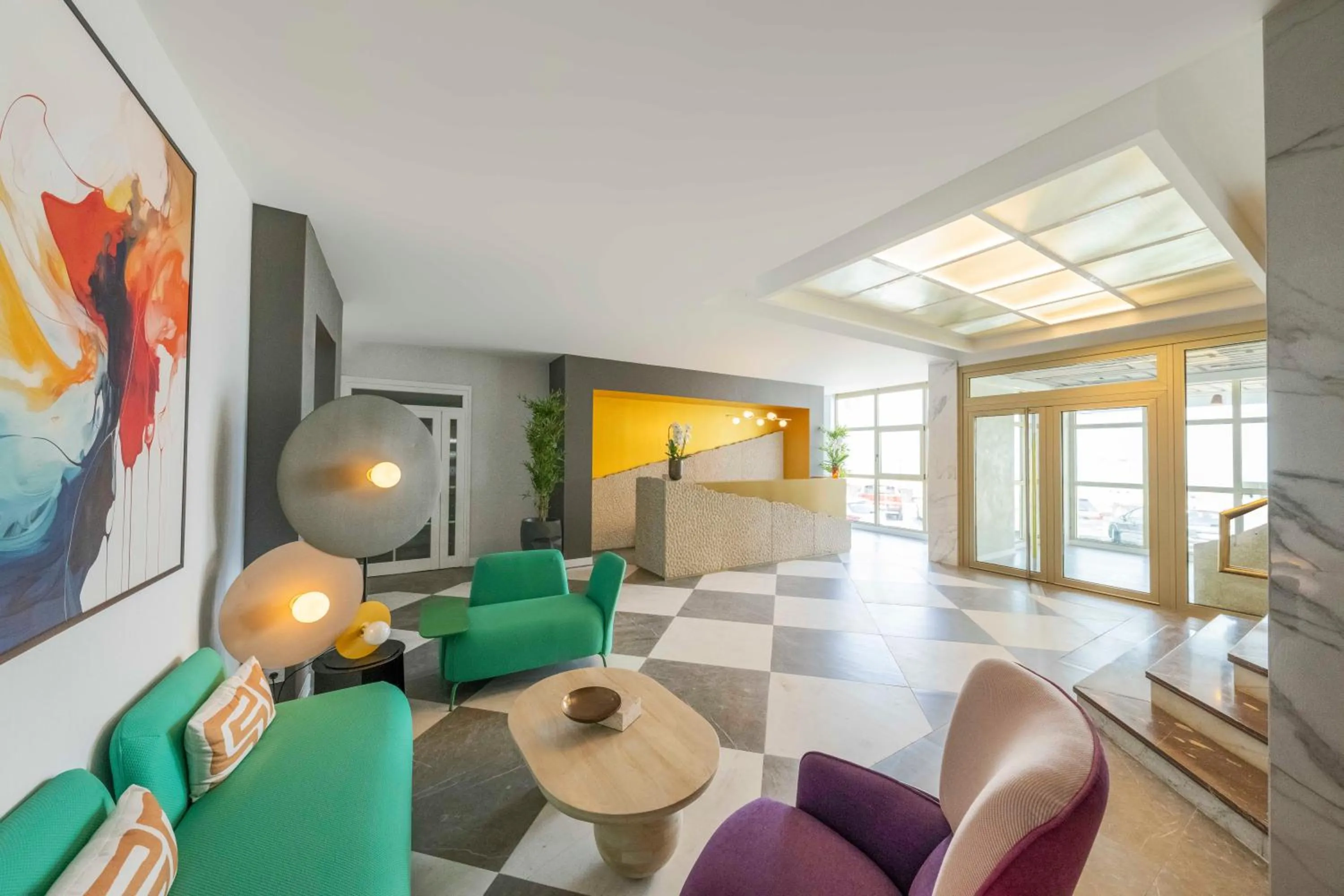 Lobby or reception in Hotel Faranda Rias Altas, Ascend Hotel Collection