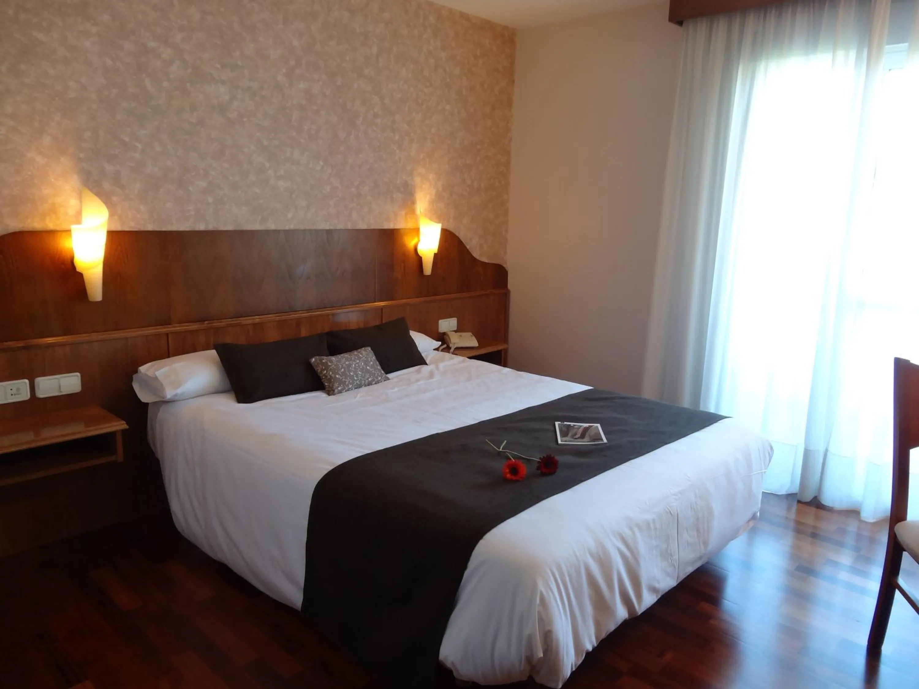 Bed in Hotel El Pescador