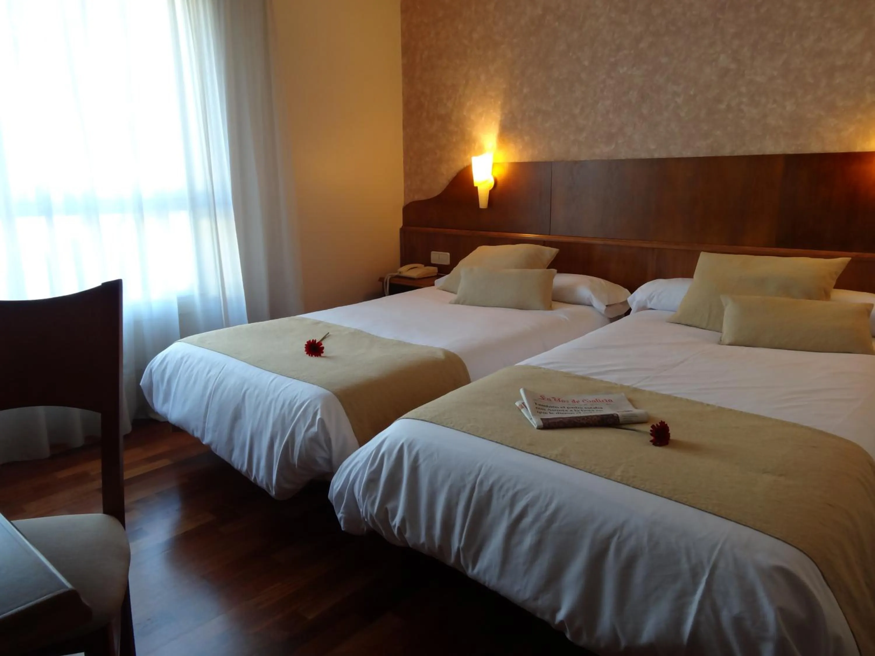 Bed in Hotel El Pescador