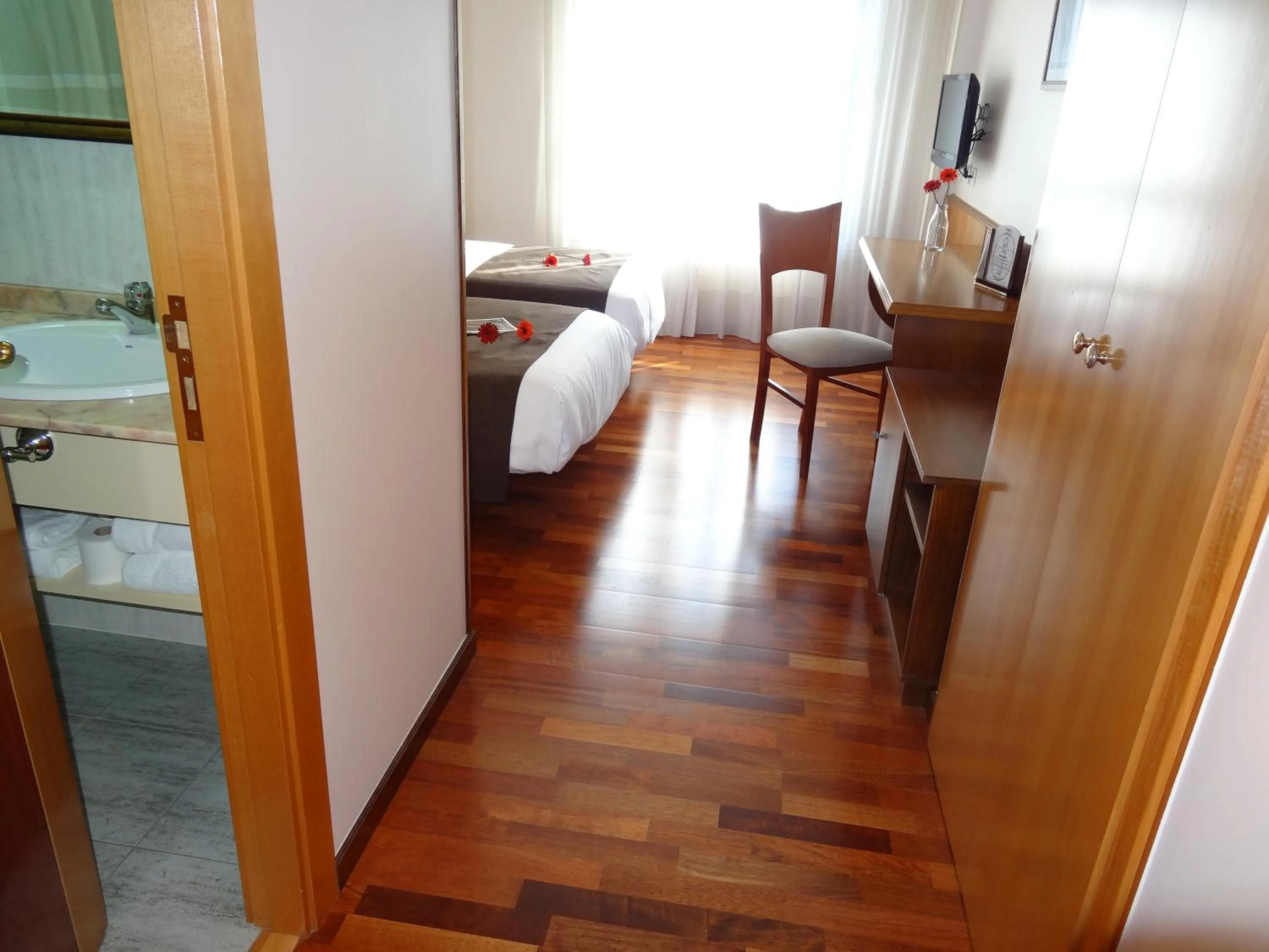 Bed in Hotel El Pescador