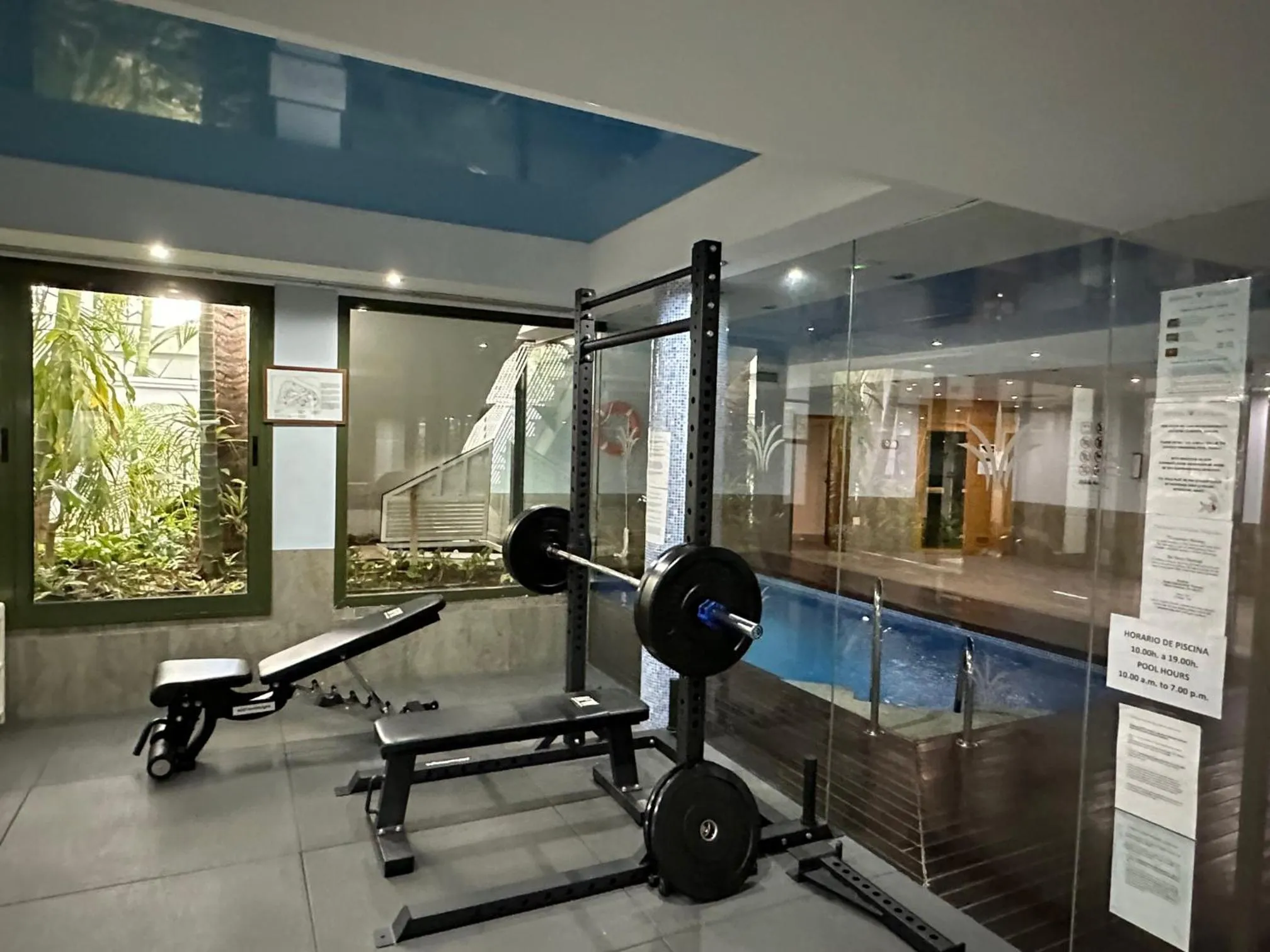 Fitness centre/facilities in Apartamentos Marina Turquesa