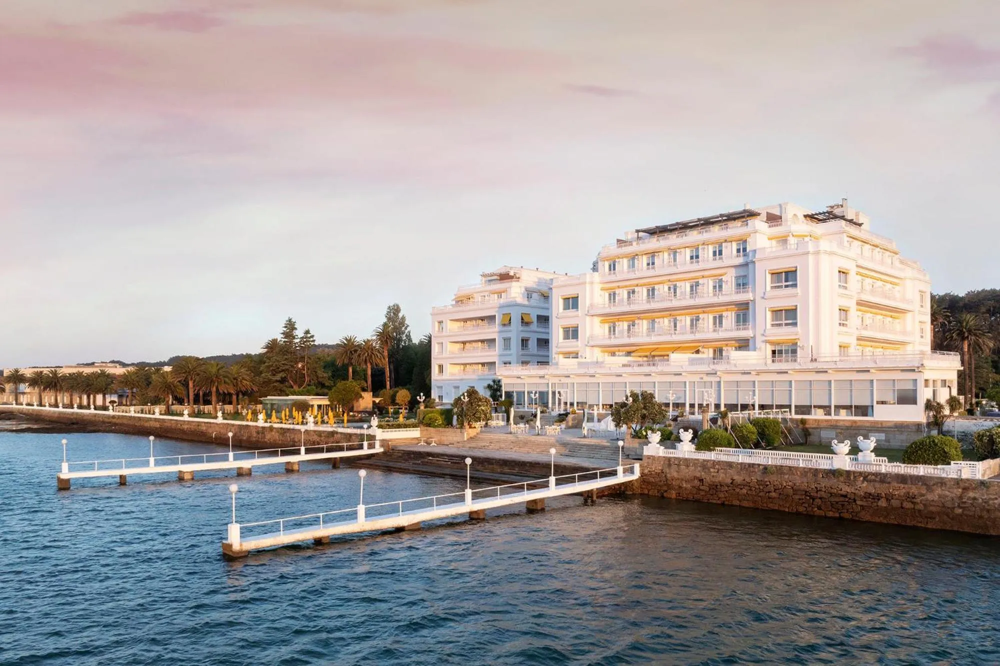 Property building in Eurostars Gran Hotel La Toja