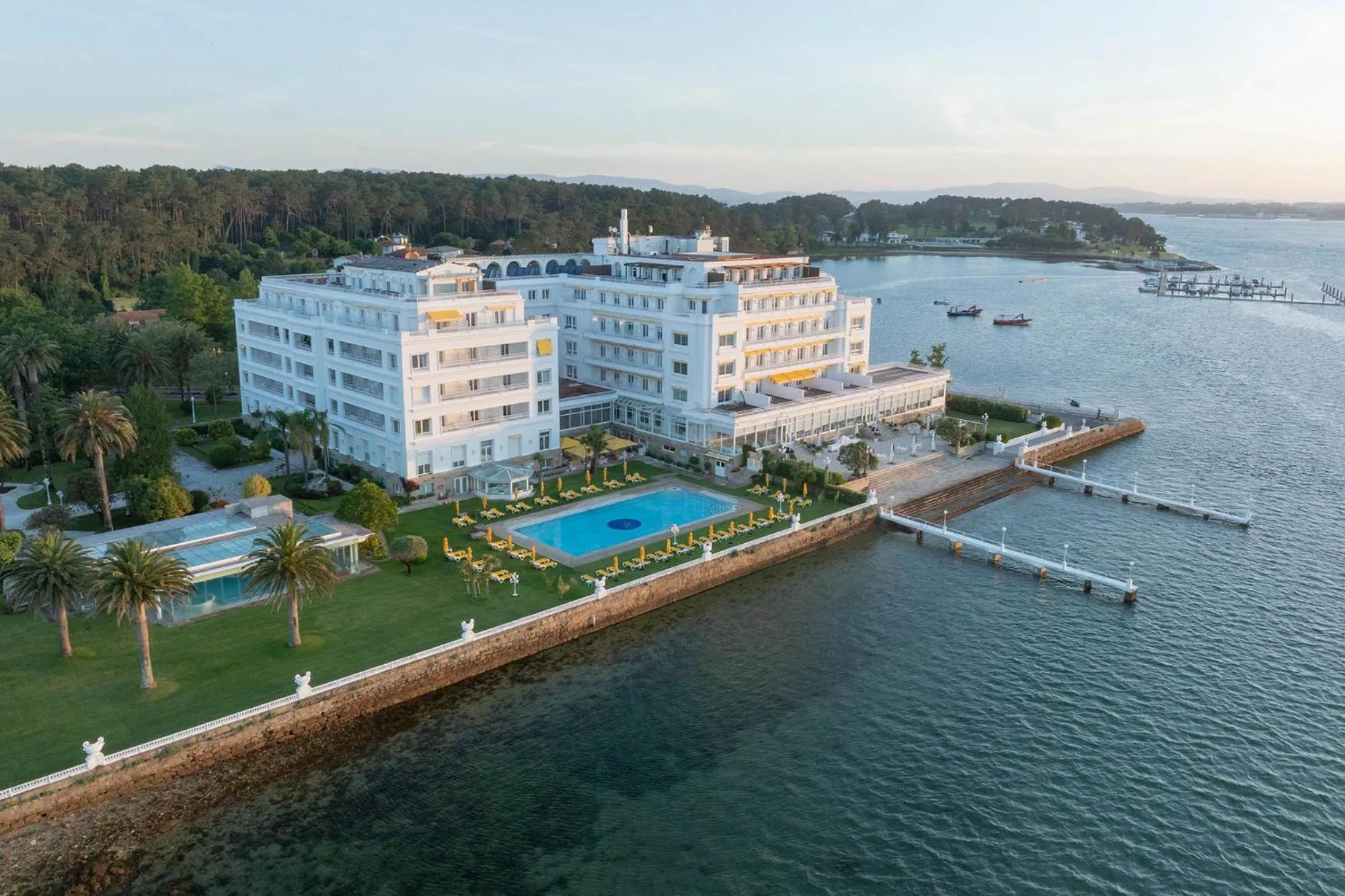 Property building in Eurostars Gran Hotel La Toja