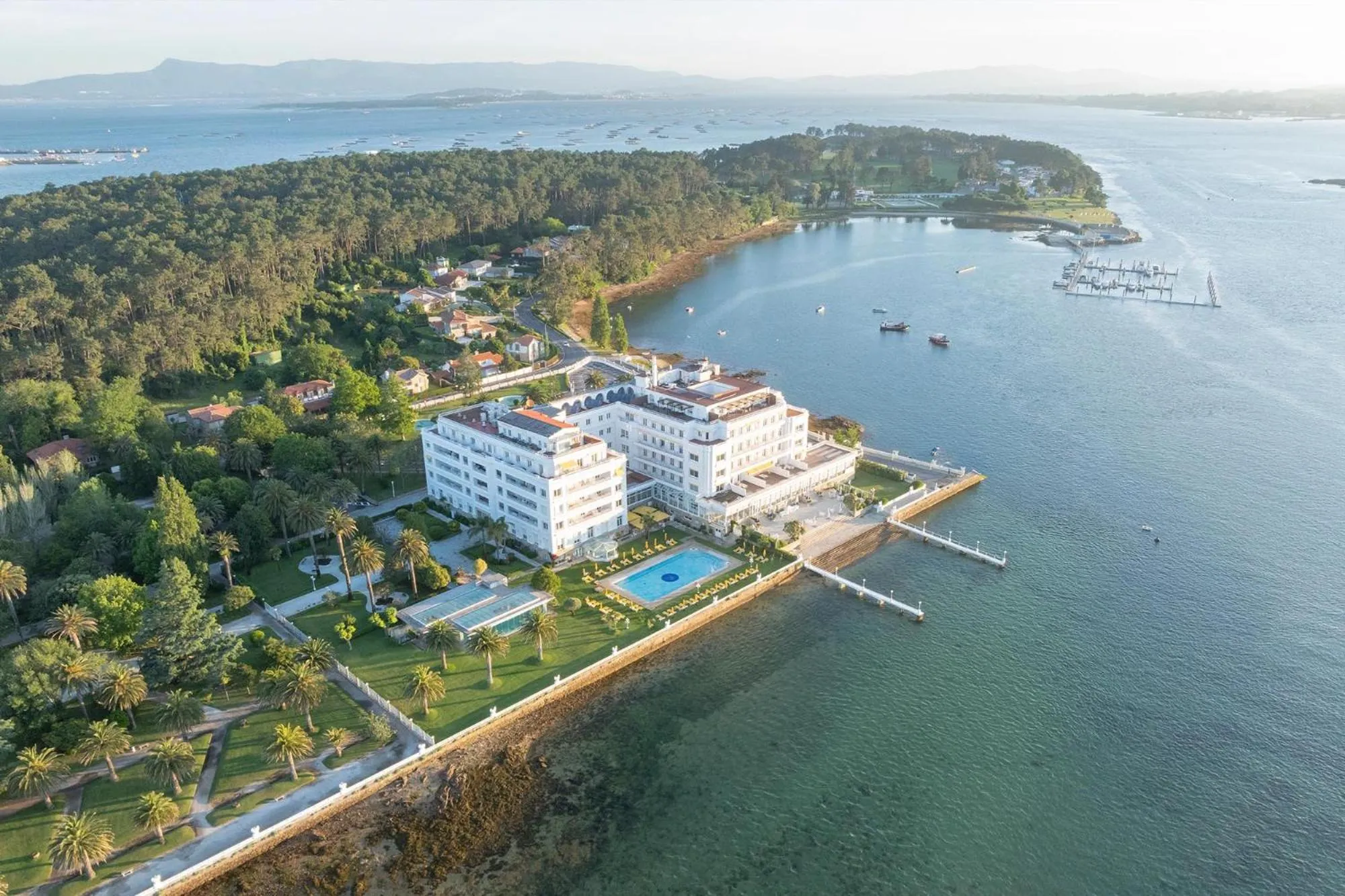 Property building in Eurostars Gran Hotel La Toja