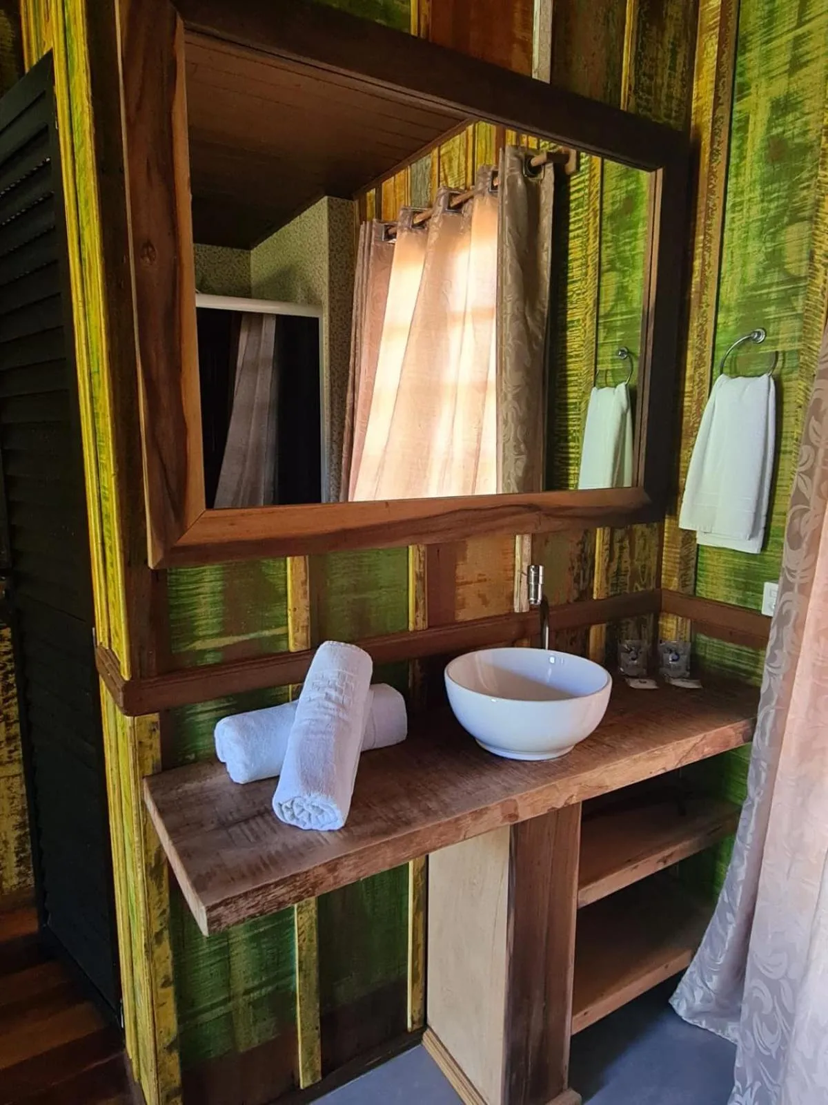 Bathroom in Eco Mirante Hotel