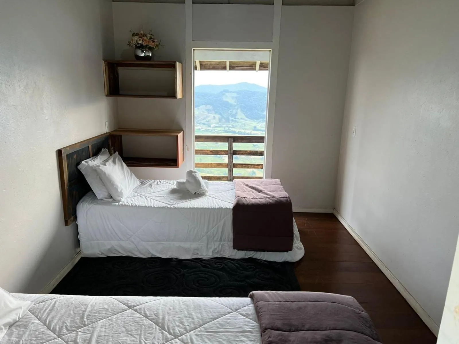 Bed in Eco Mirante Hotel