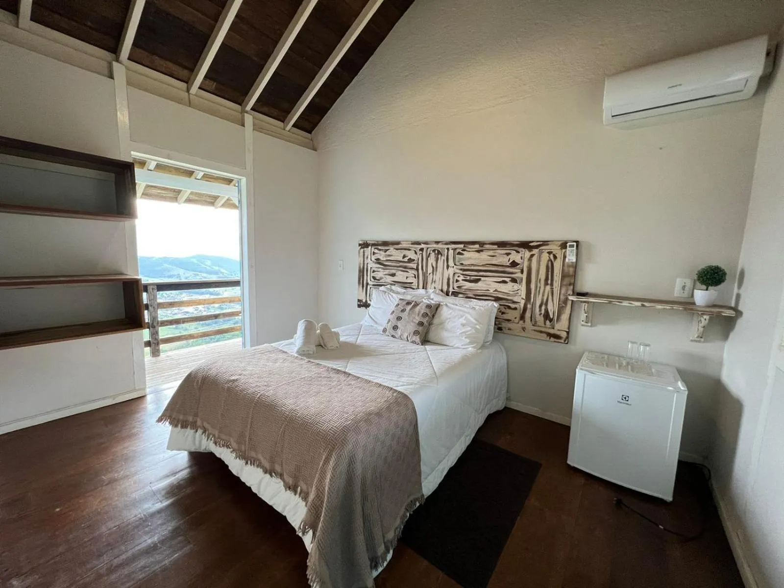 Bed in Eco Mirante Hotel