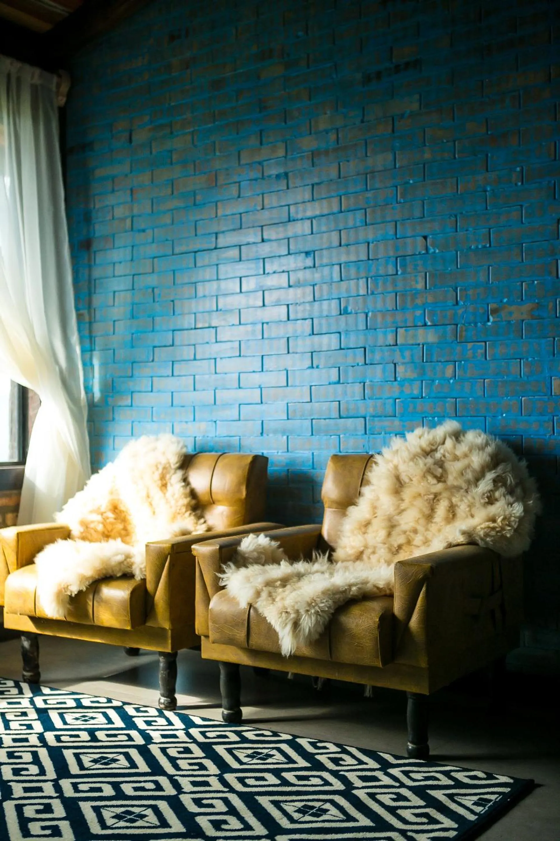 Living room in Eco Mirante Hotel