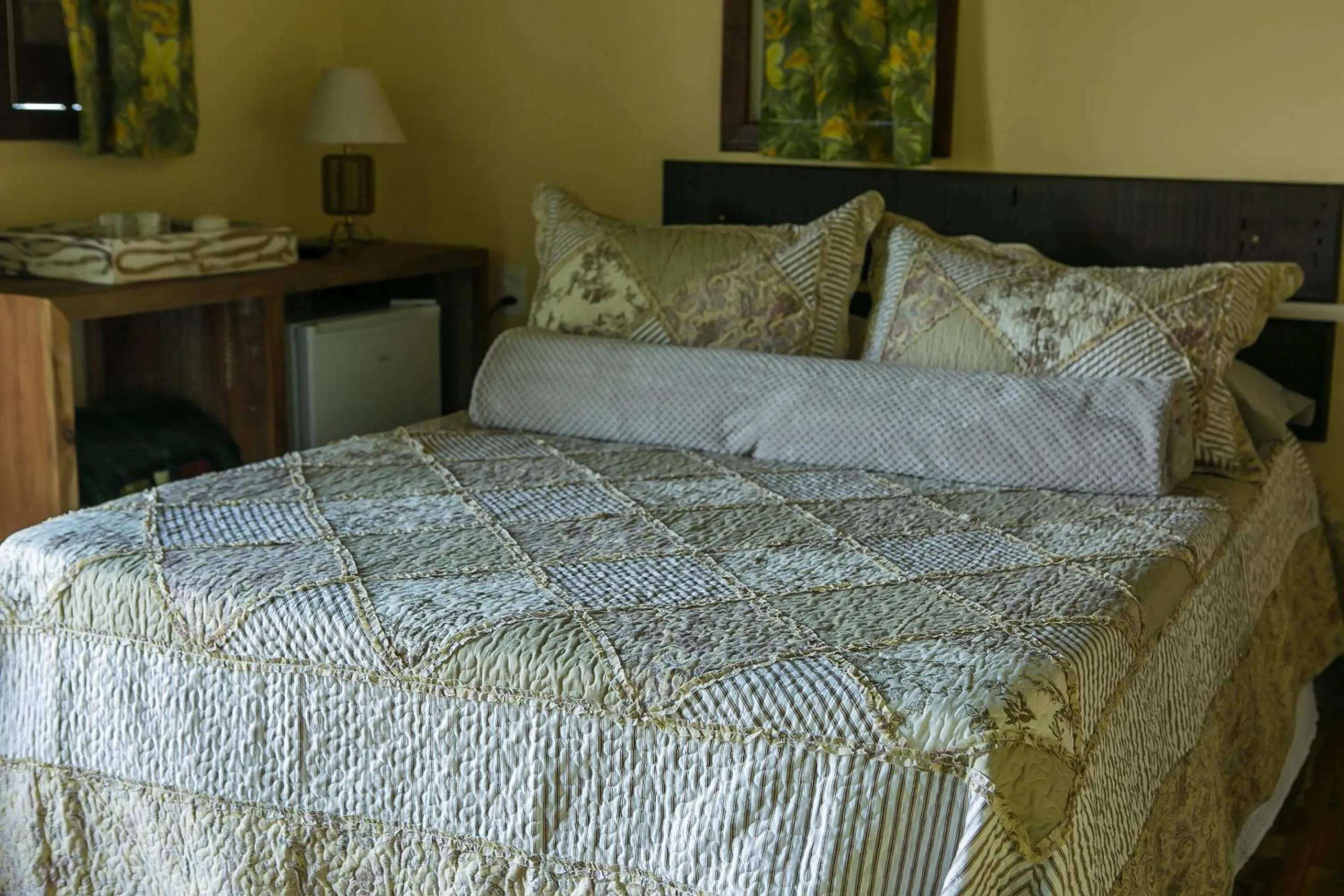 Bed in Eco Mirante Hotel