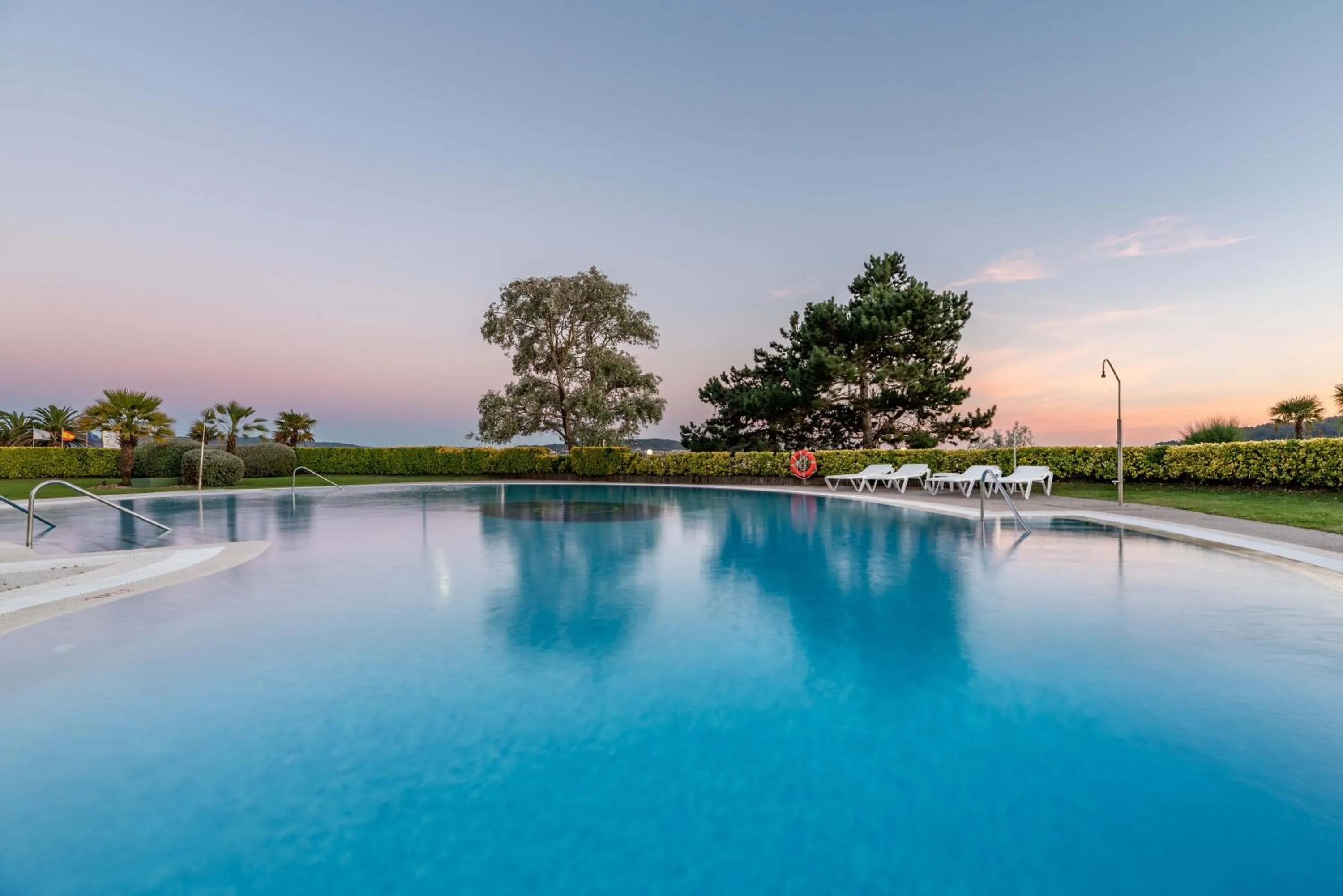 Swimming pool in Eurostars Isla de La Toja