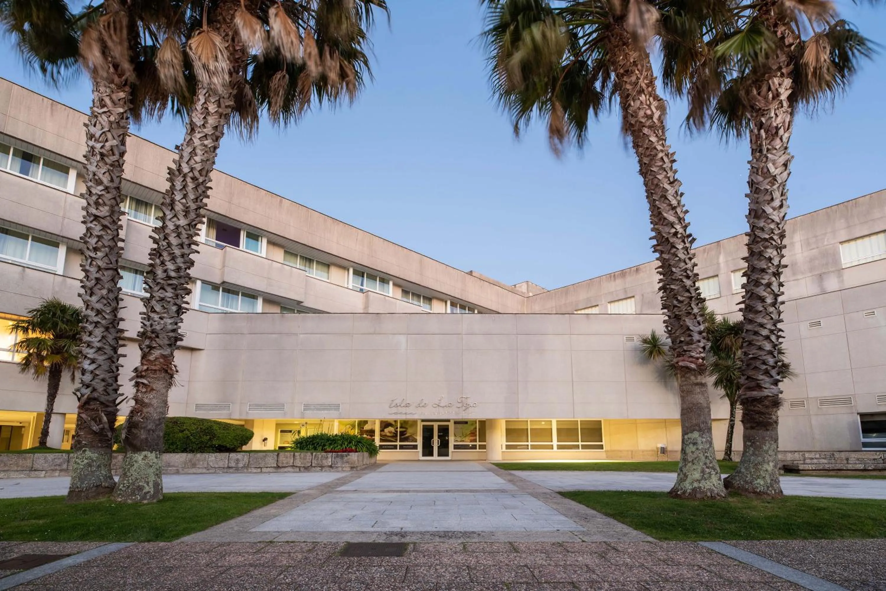 Facade/entrance in Eurostars Isla de La Toja