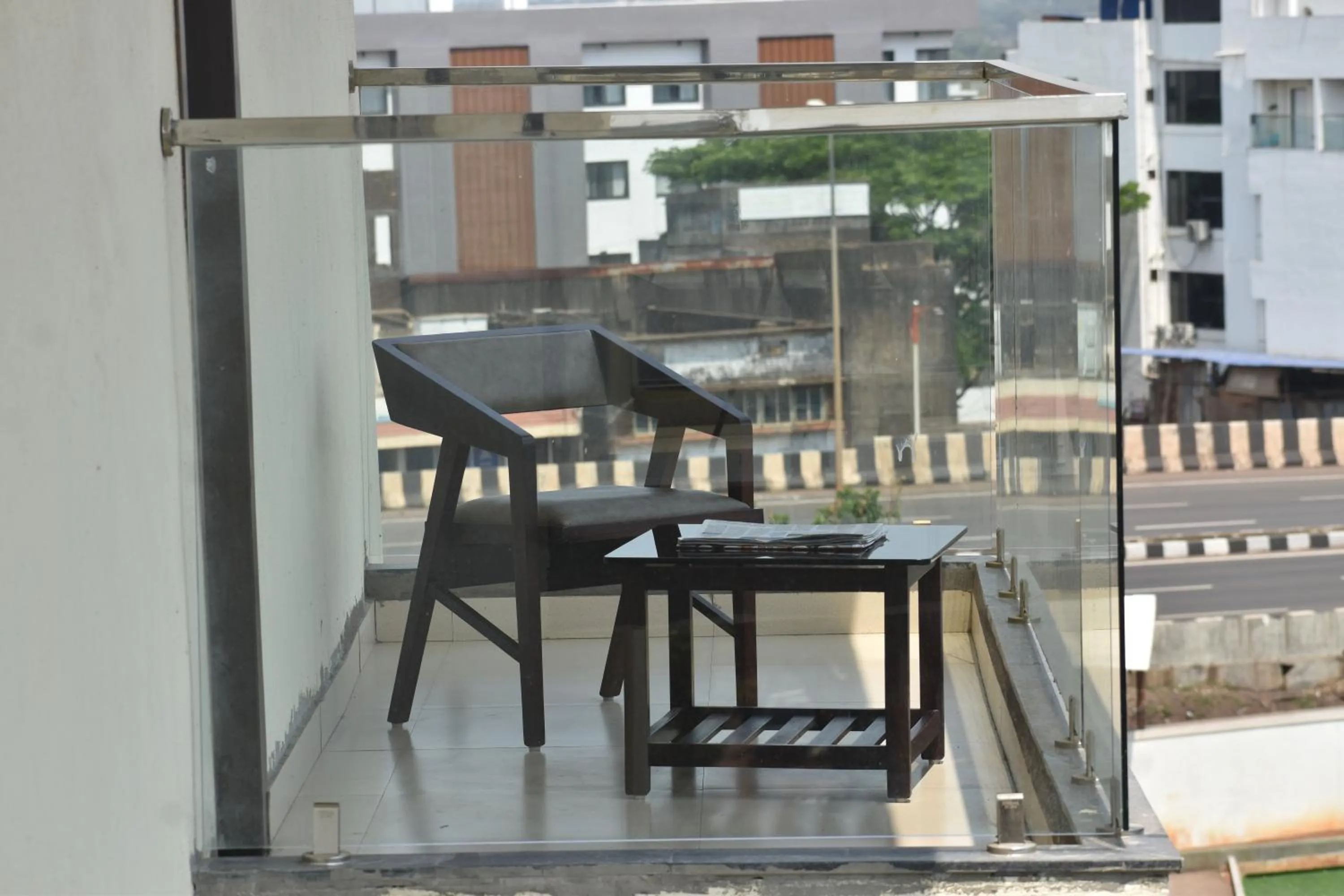 Balcony/Terrace in Mayur Belgaum Presidency Hotel & Spa