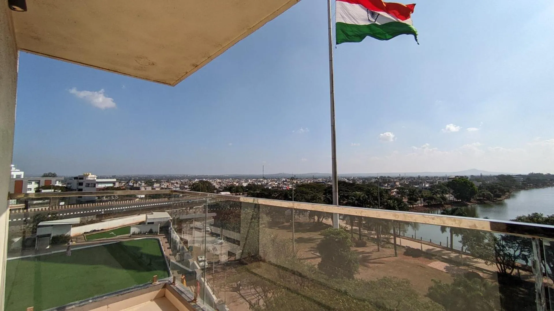 Lake view in Mayur Belgaum Presidency Hotel & Spa