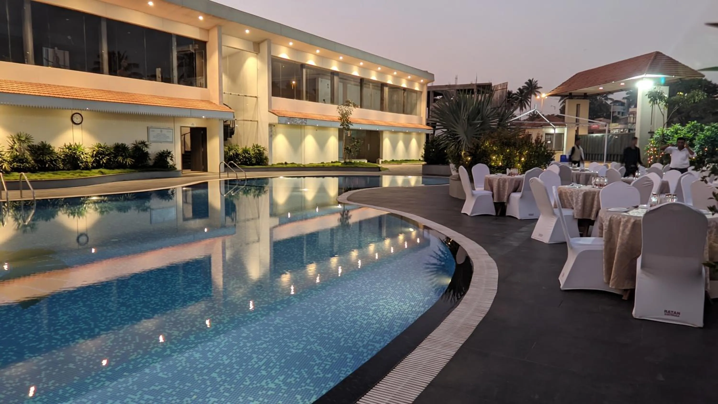 Pool view in Mayur Belgaum Presidency Hotel & Spa