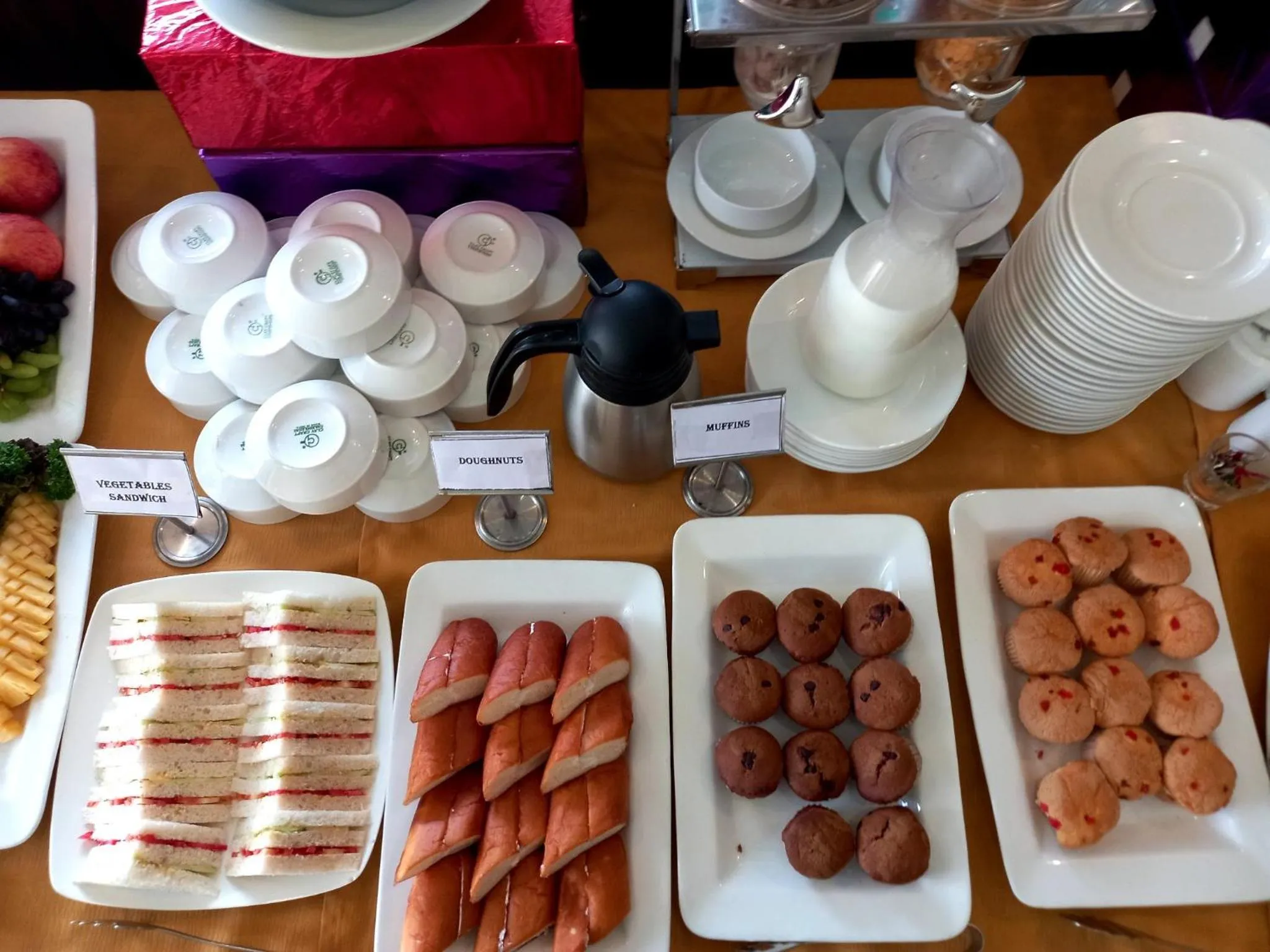 Buffet breakfast in Mayur Belgaum Presidency Hotel & Spa