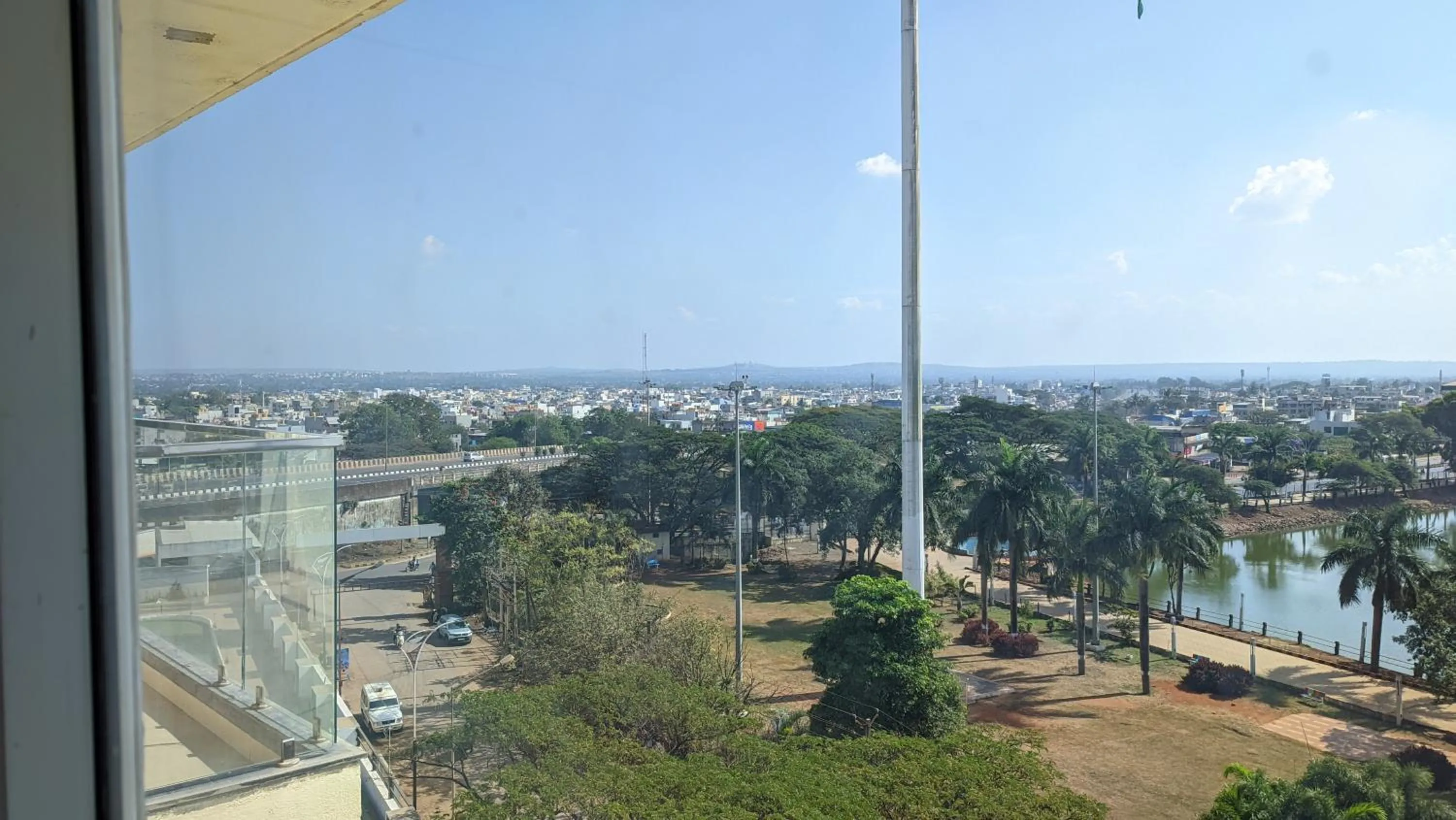 Lake view in Mayur Belgaum Presidency Hotel & Spa