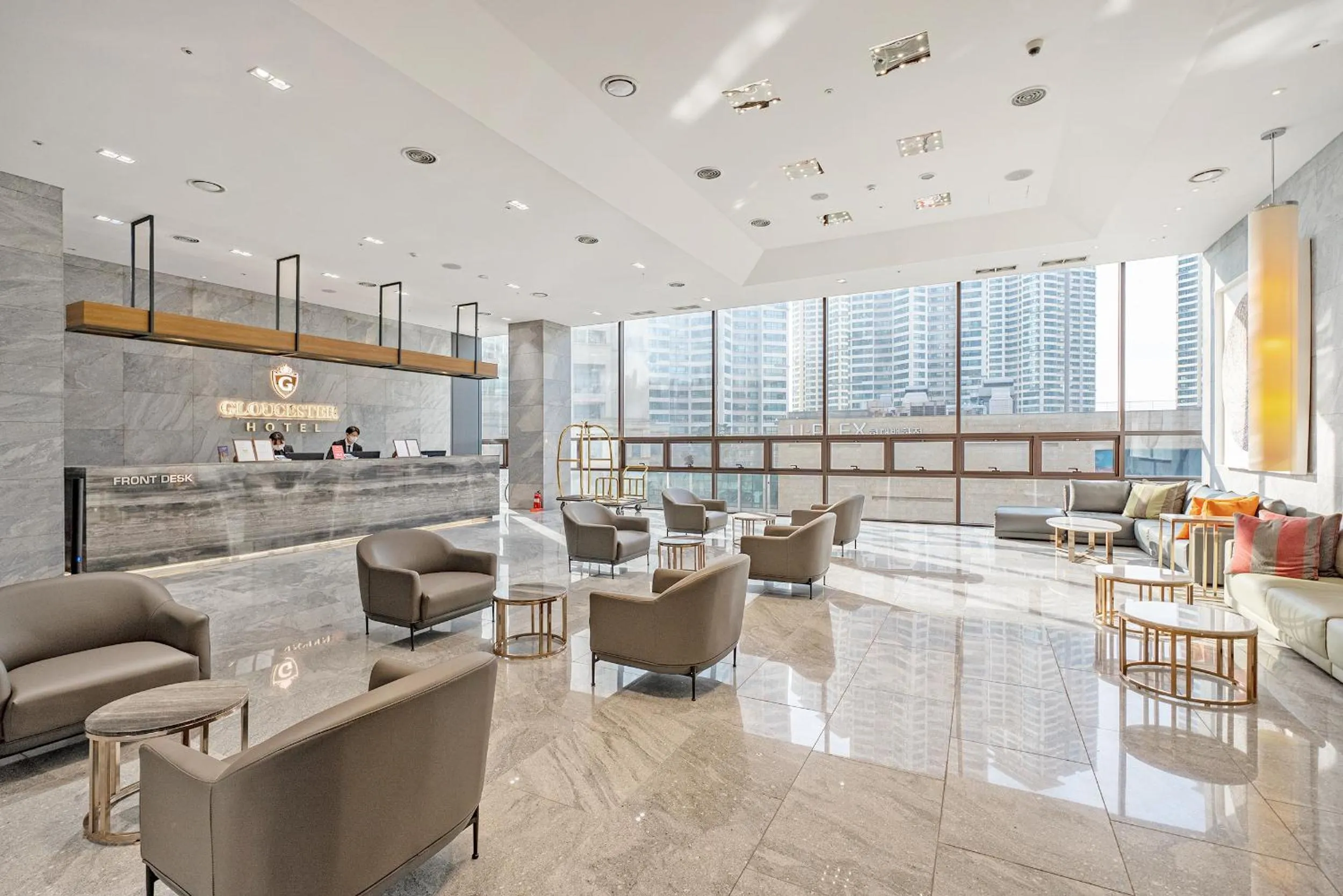 Lobby or reception in GloucesterHotel Cheongju