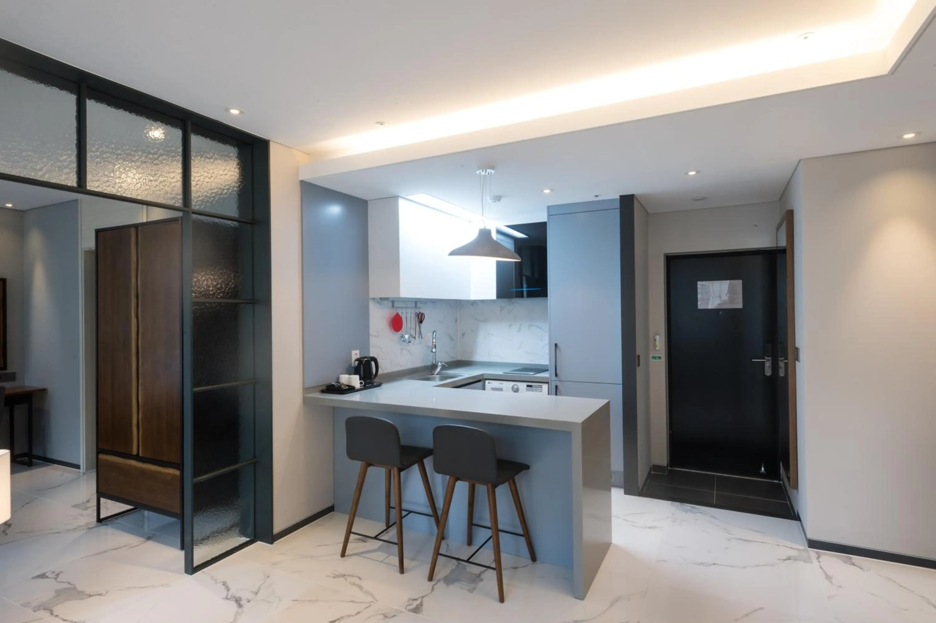 Kitchen or kitchenette in GloucesterHotel Cheongju