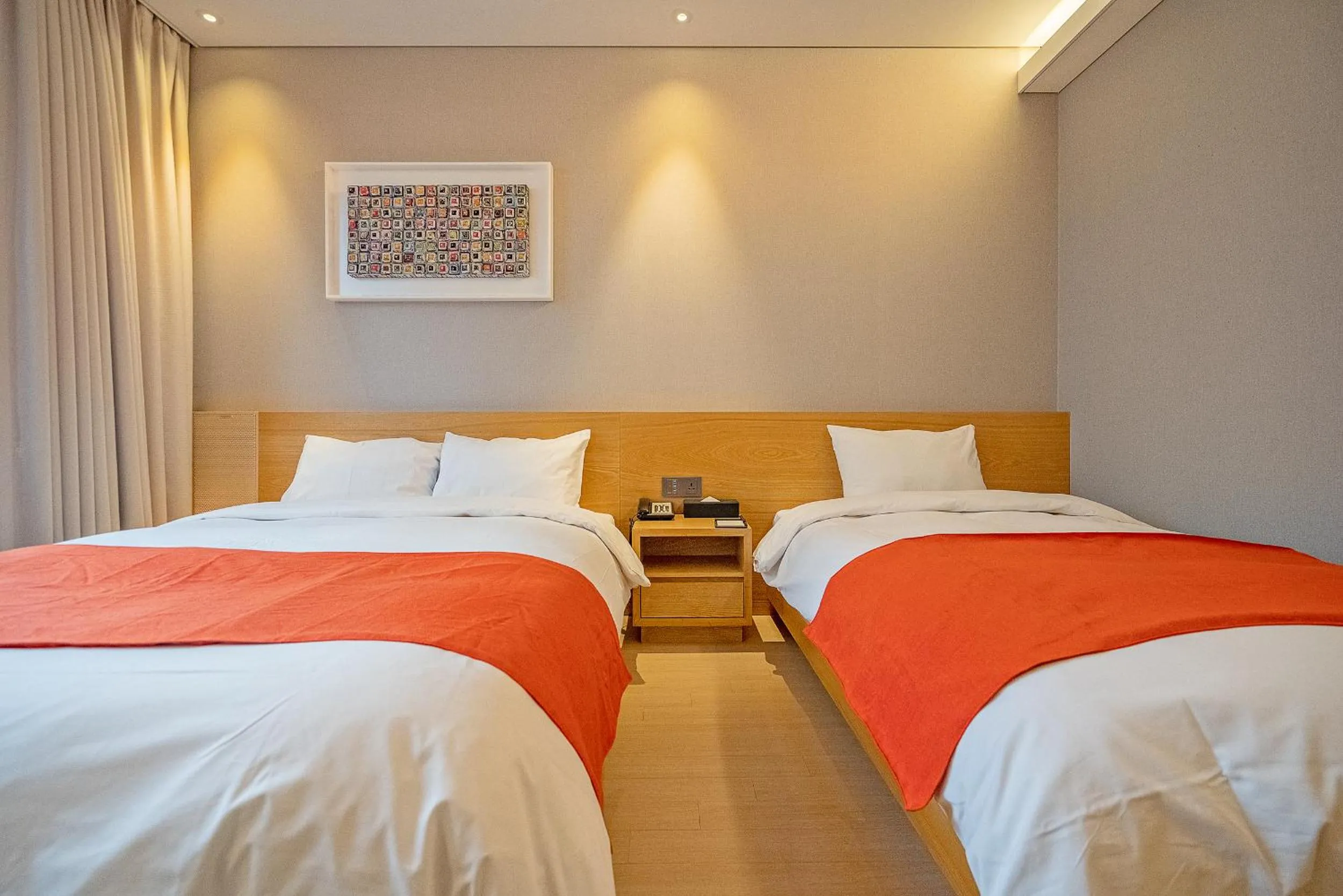 Bed in GloucesterHotel Cheongju