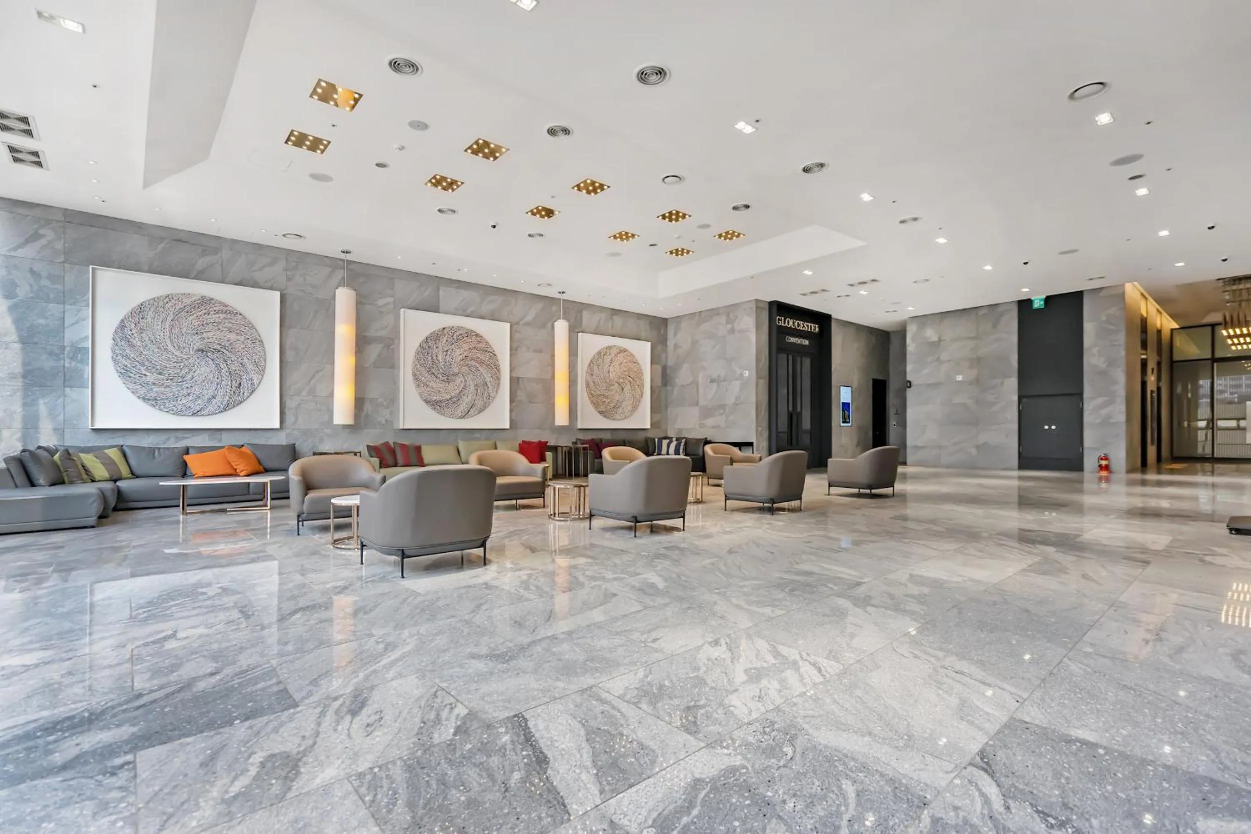 Lobby or reception in GloucesterHotel Cheongju