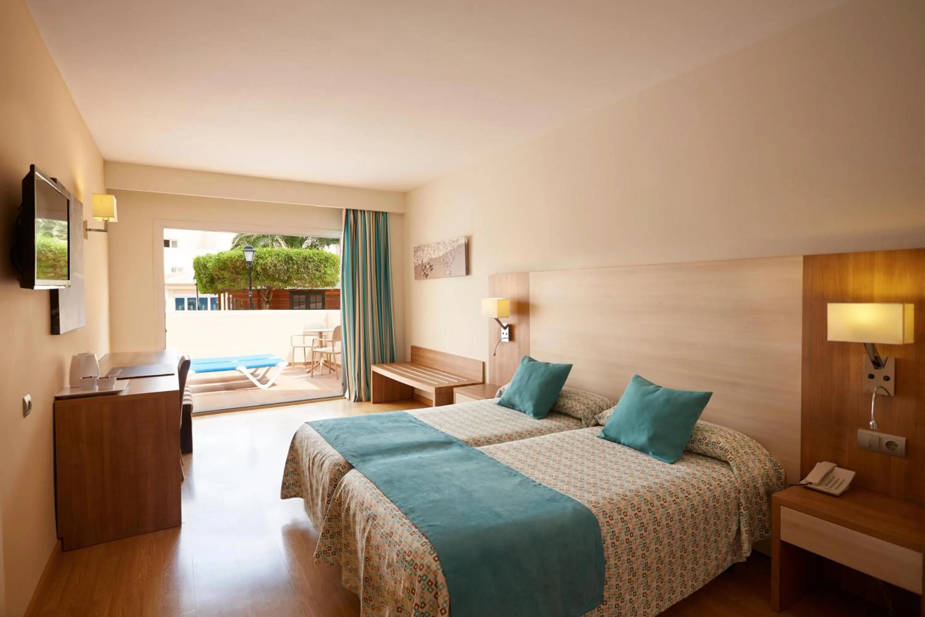 Photo of the whole room, Bed in Invisa Hotel Club Cala Blanca