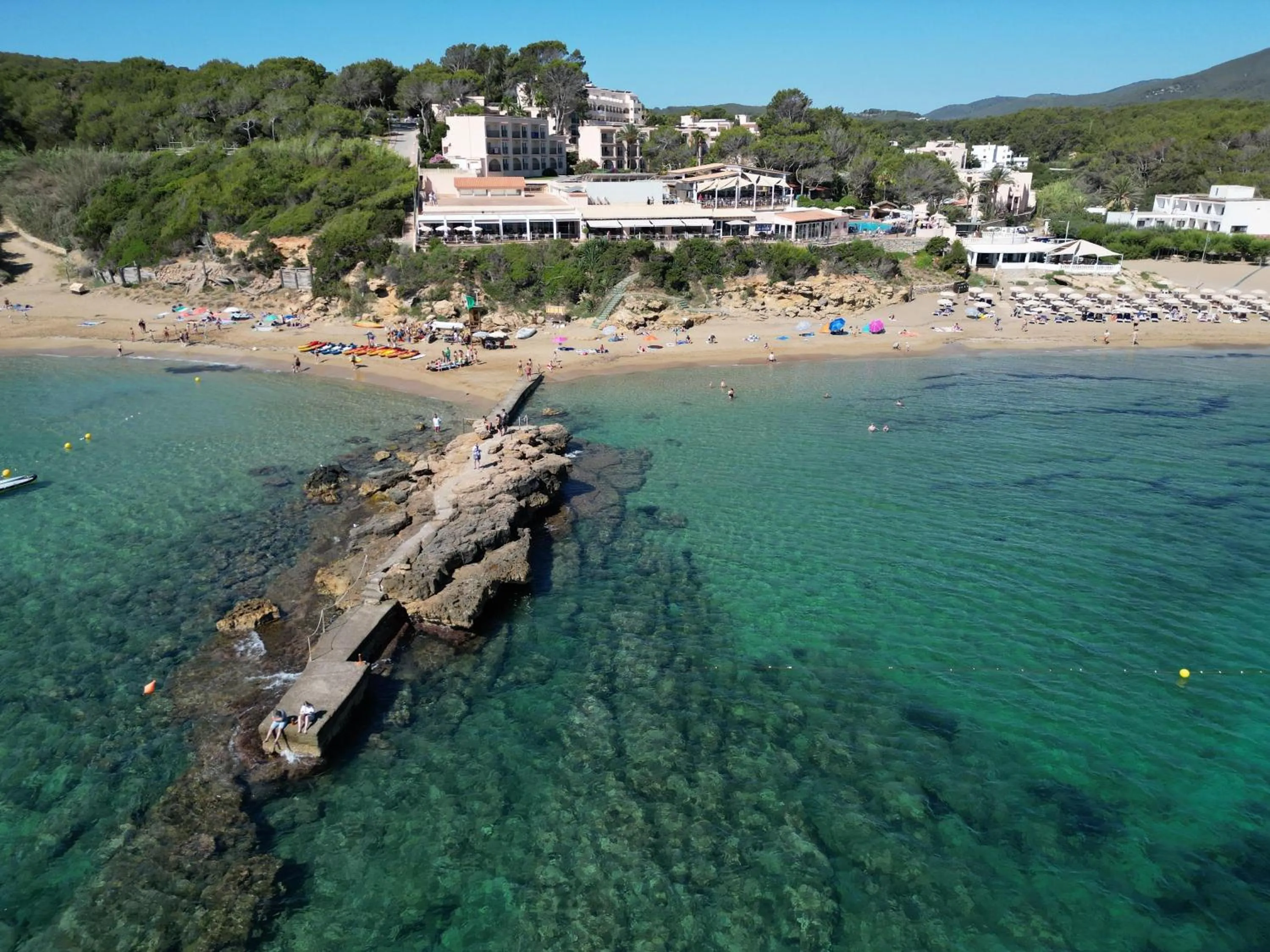 Beach in Invisa Hotel Club Cala Blanca