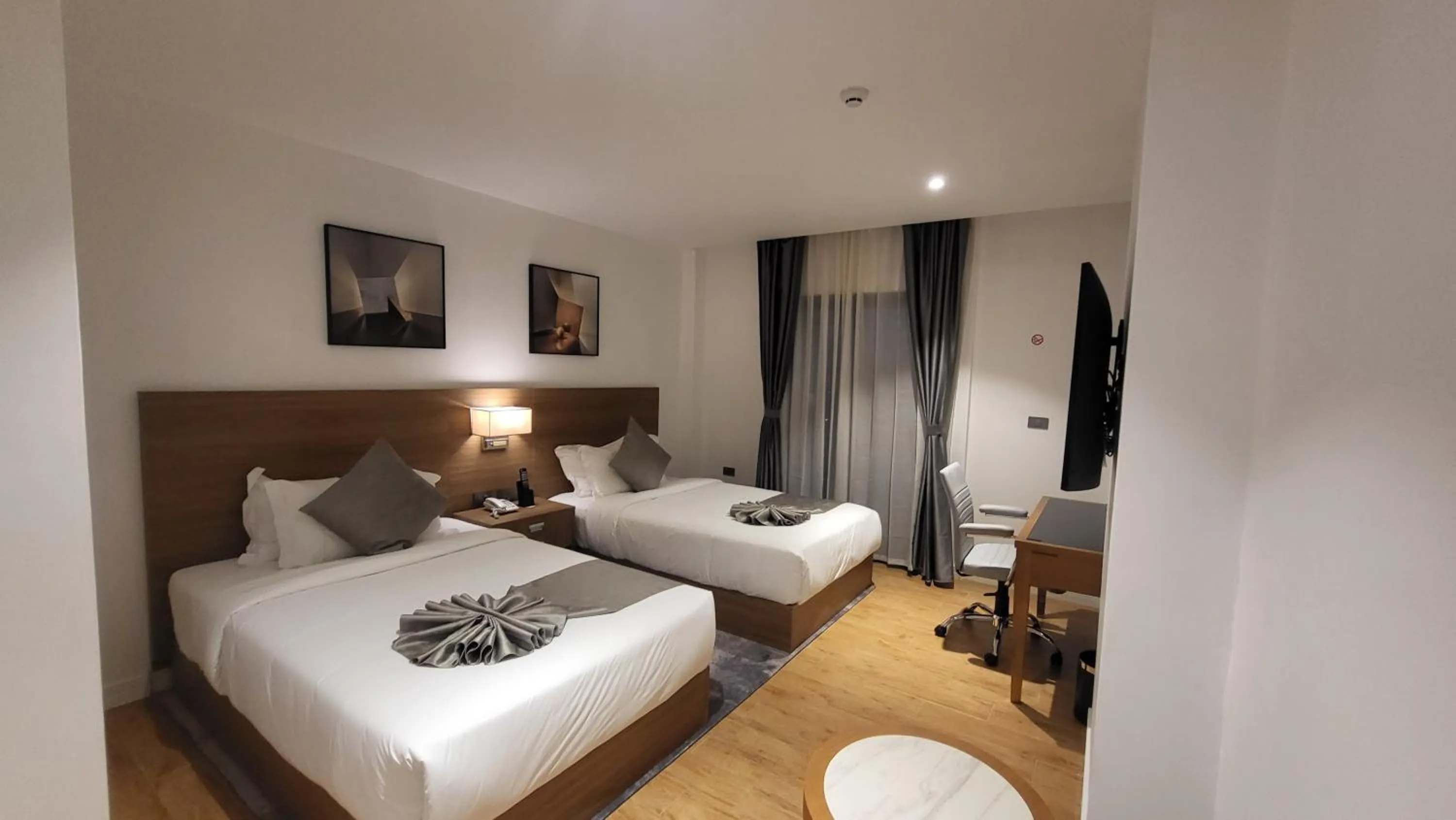 Bed in Hayes Hotel, Addis Ababa